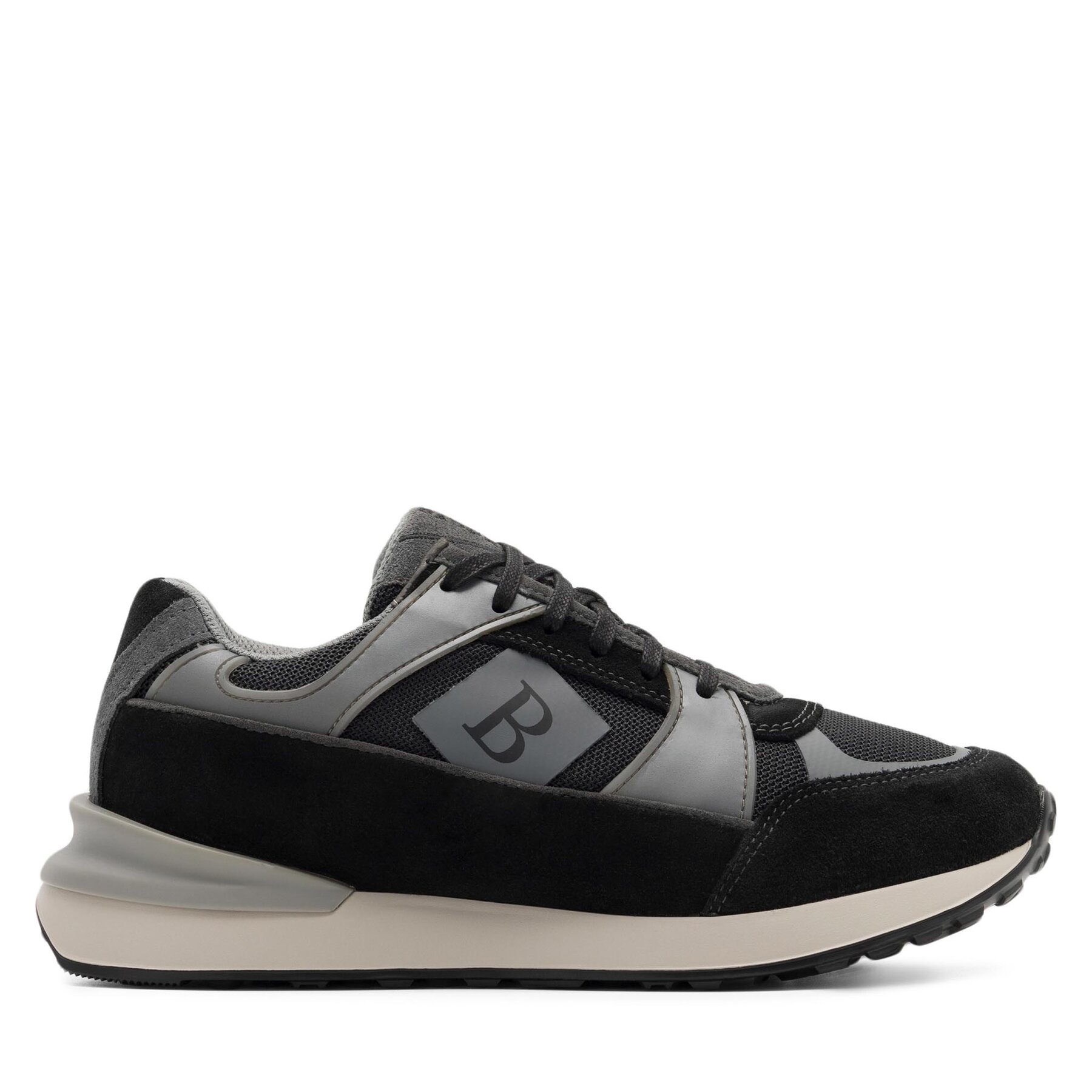 Badura Sneakersy GRAFTON-23 MB Czarny