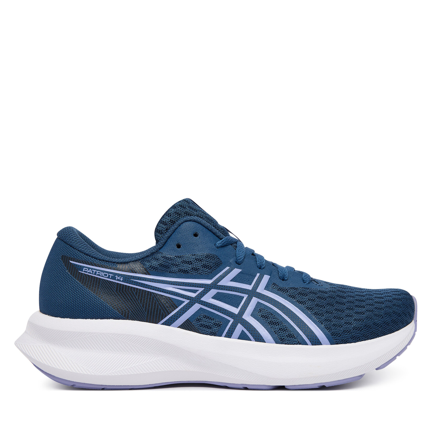 Asics Buty do biegania Patriot 14 1012B836 Granatowy