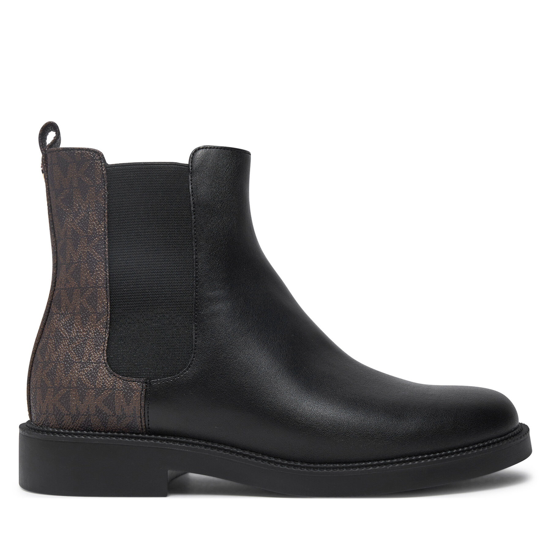 MICHAEL Michael Kors Sztyblety Hazel Chelsea Bootie 40F4HZMEFL Czarny