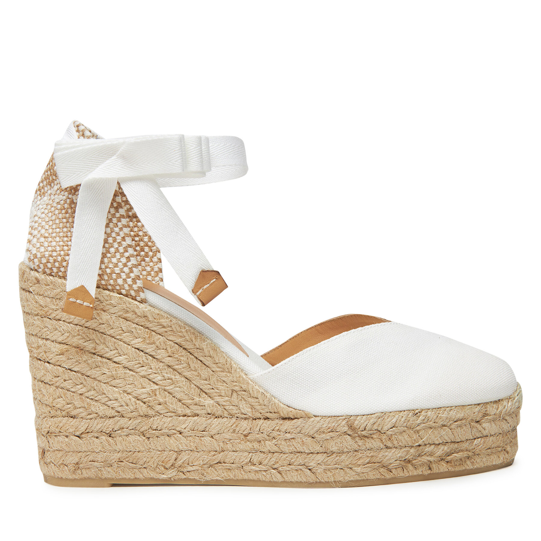 Castañer Espadryle Chiara/8ED/001 020992 Biały