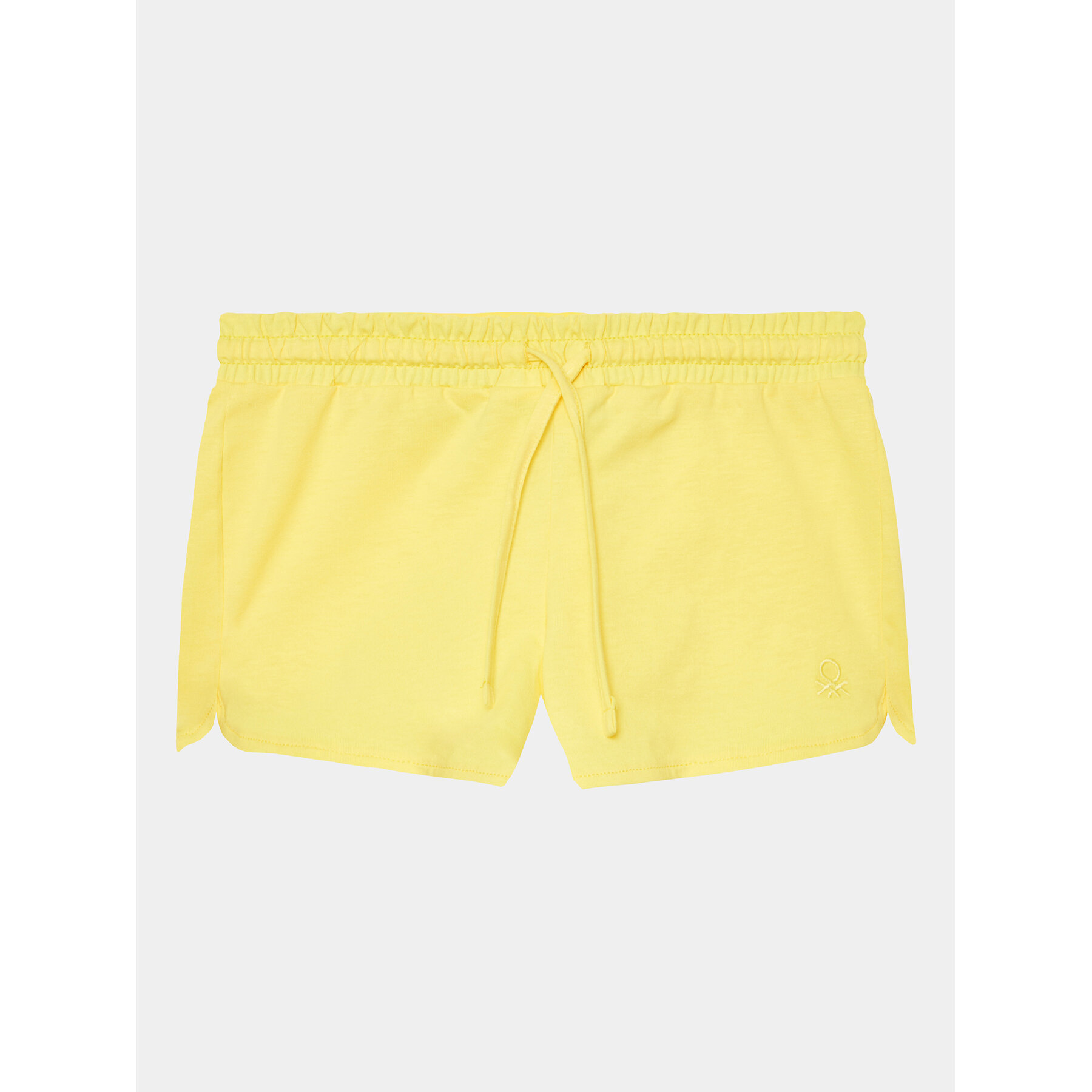 United Colors Of Benetton Szorty sportowe 3I1XG900N Żółty Regular Fit
