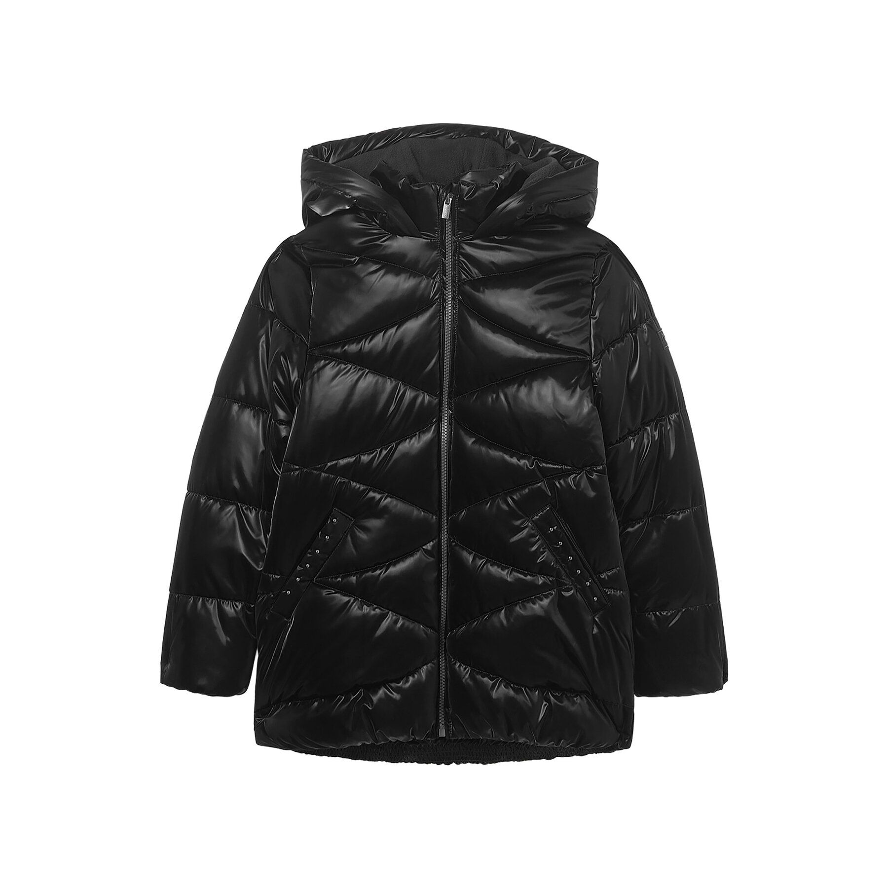 Mayoral Kurtka zimowa 7436 Czarny Regular Fit