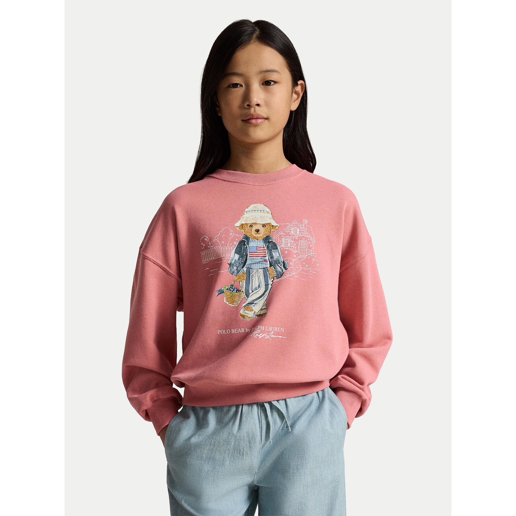 Polo Ralph Lauren Bluza 313A11783002 Różowy Regular Fit