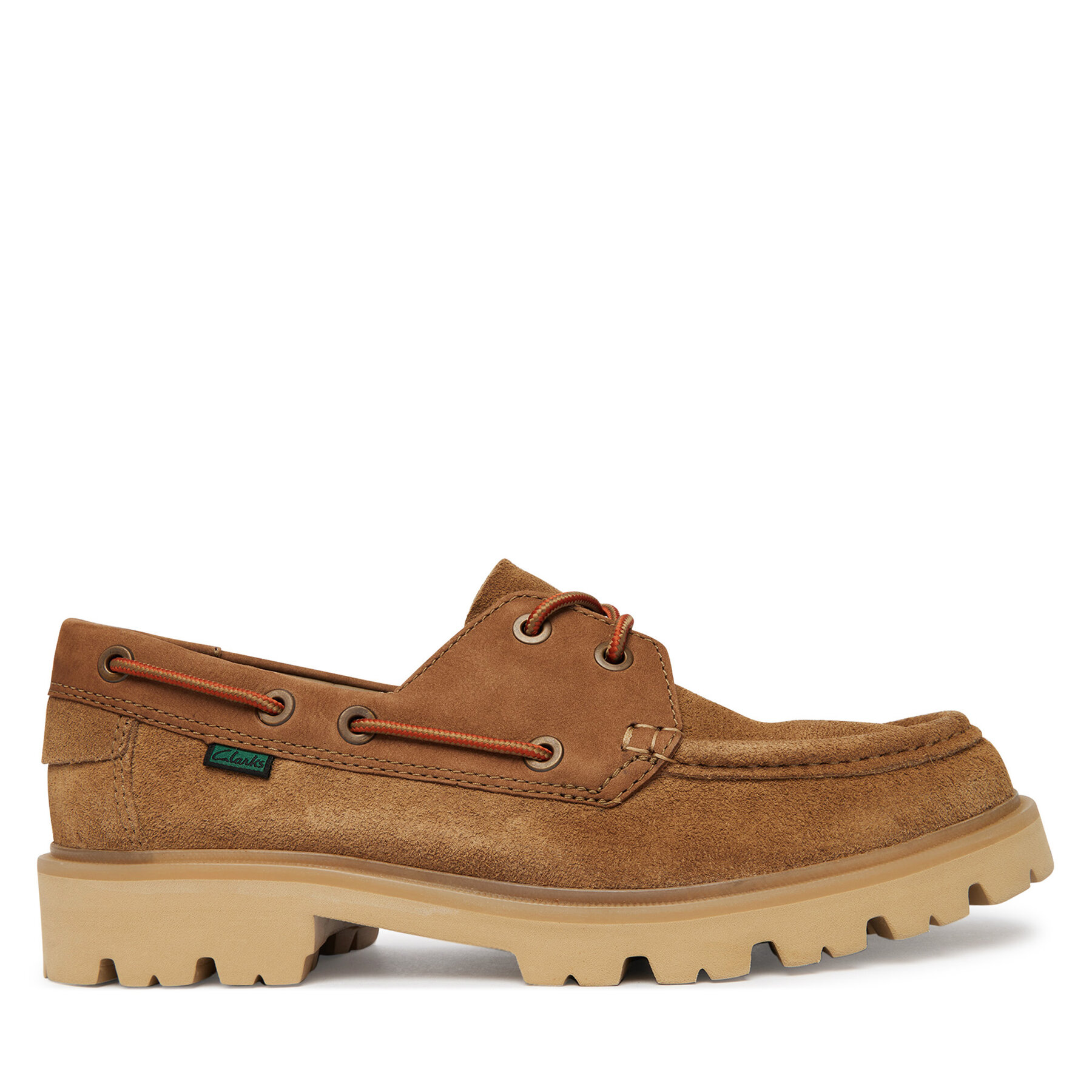Clarks Loafersy Cleyhill Boat 26186178 Beżowy