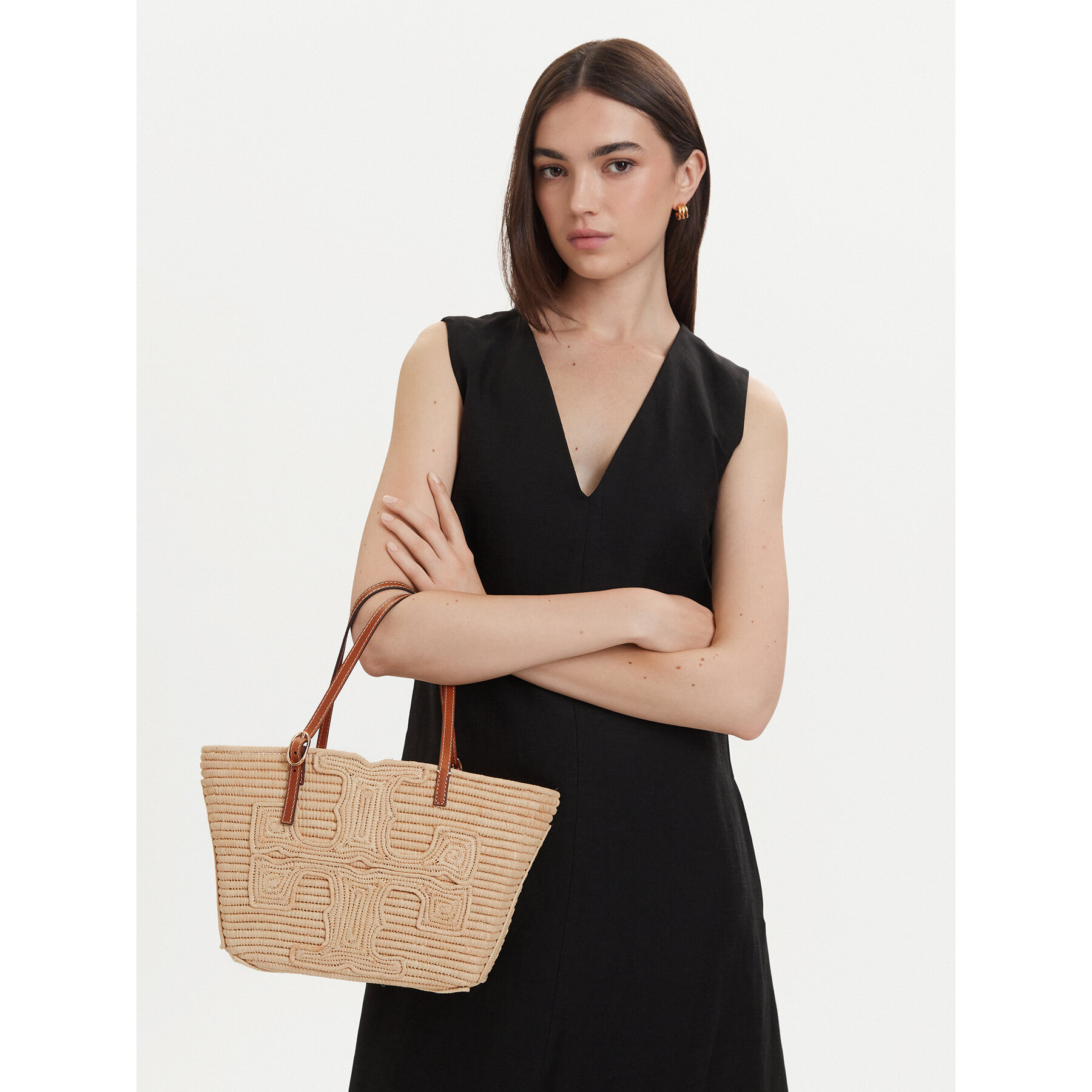 Tory Burch Torebka Ella 183825 Beżowy jasny