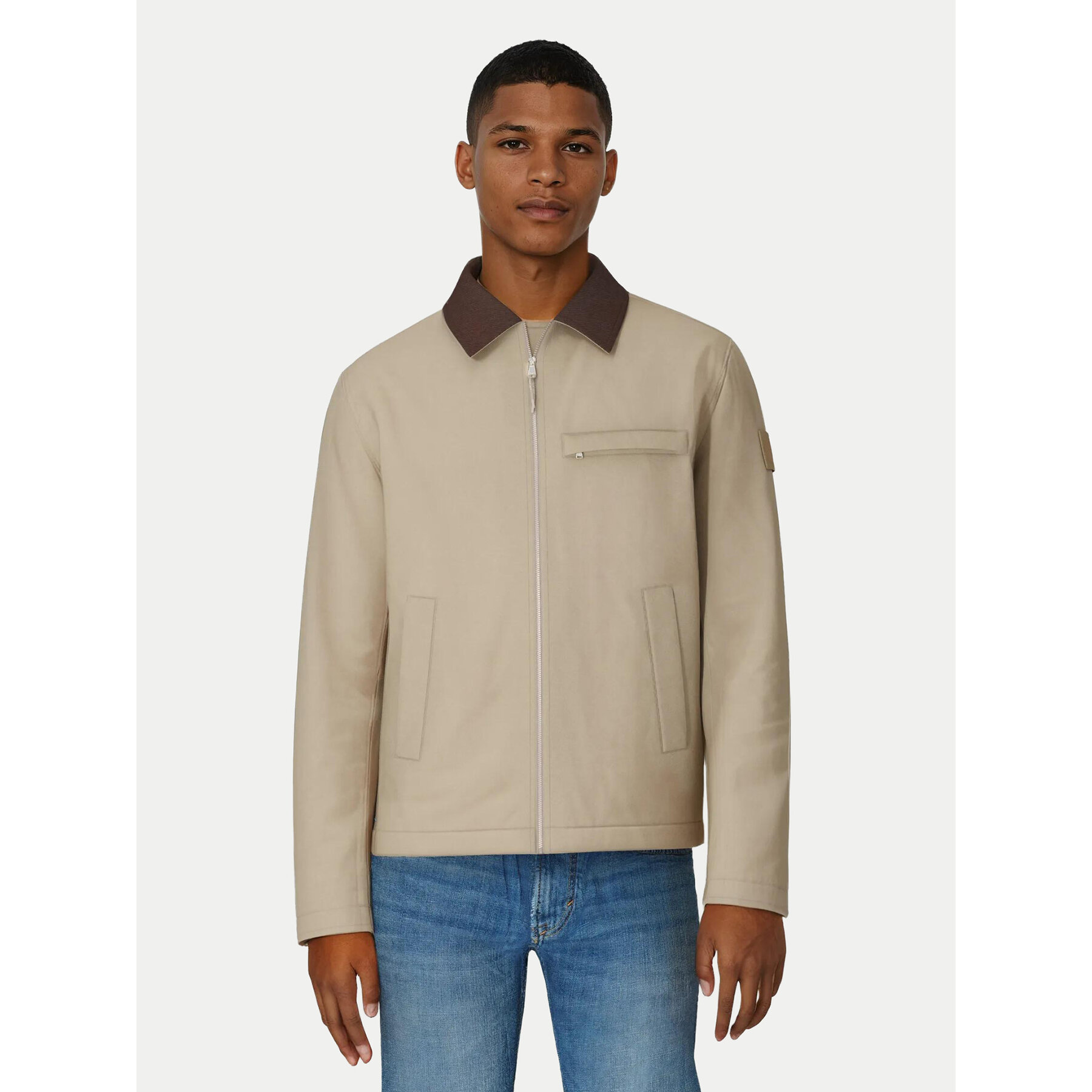 JOOP! Jeans Kurtka przejściowa Jjo-340Matok 30103113 Beżowy Regular Fit