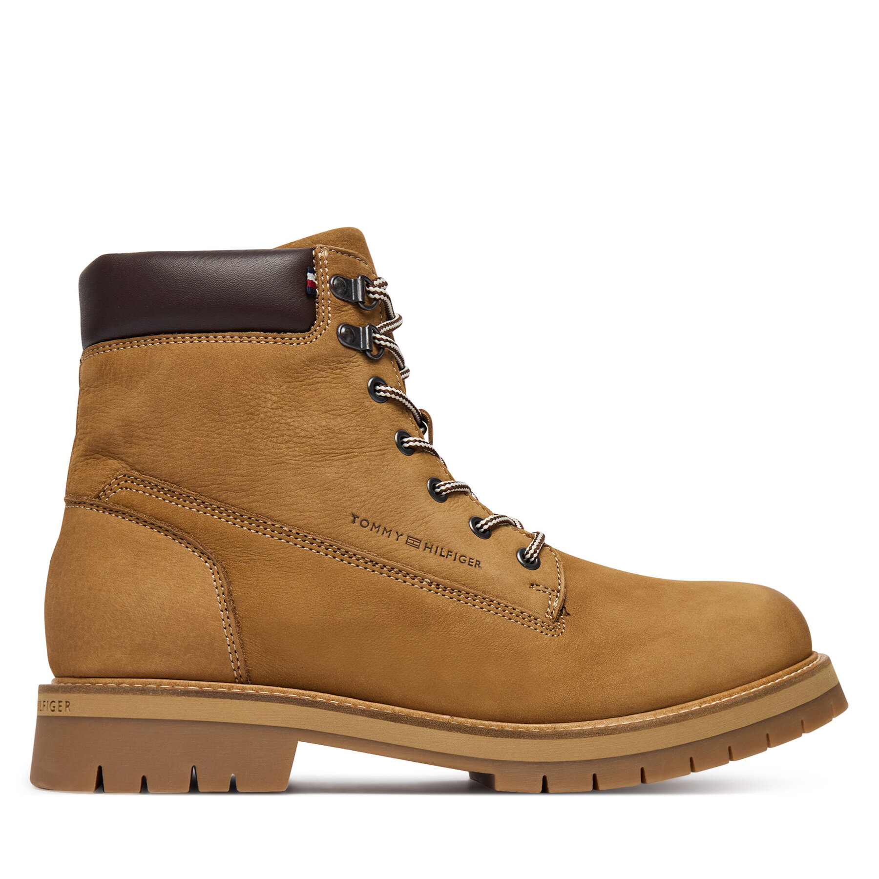 Tommy Hilfiger Trapery Flex Th Outdoor W Nbk Boot FM0FM05563 Brązowy