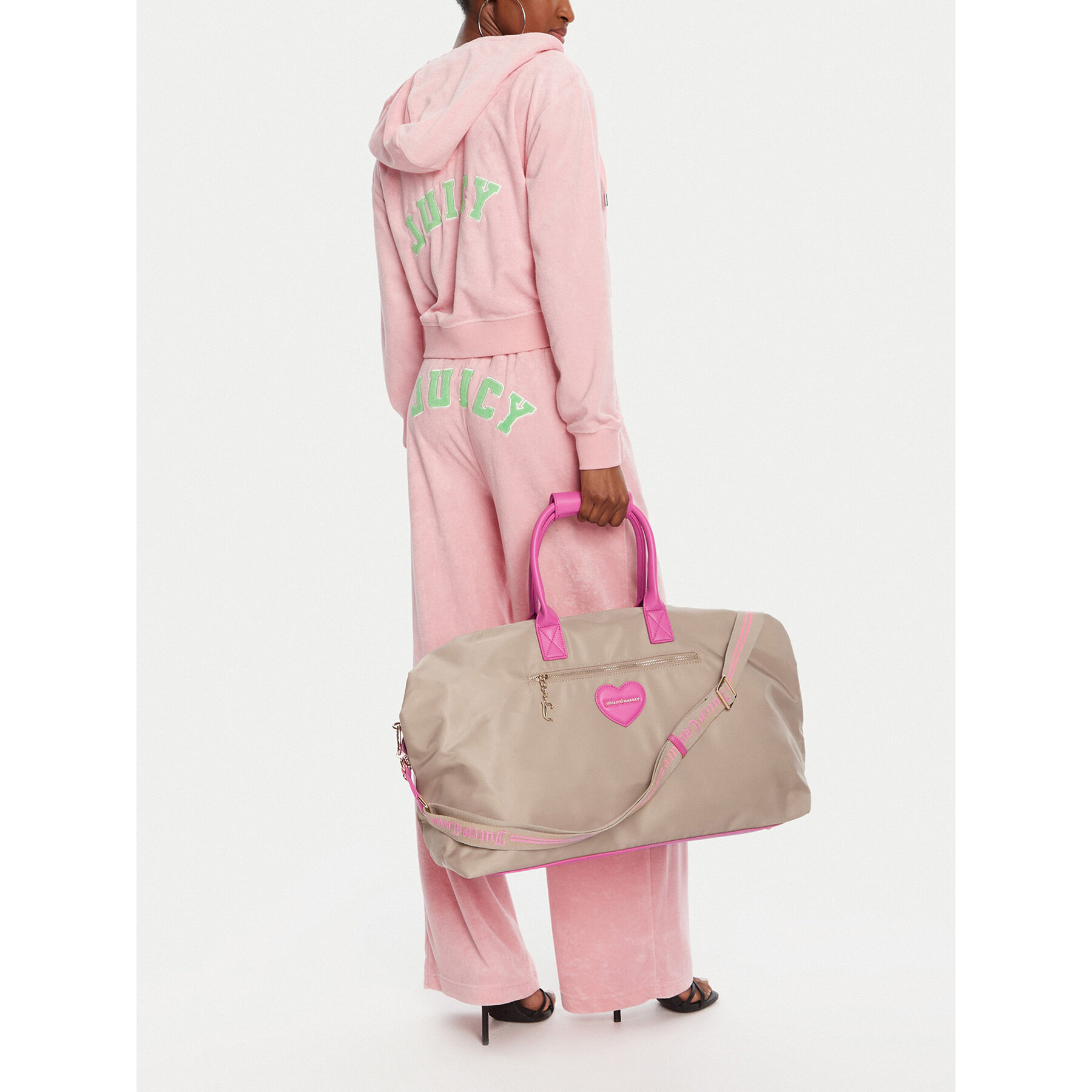 Juicy Couture Torba weekendowa CEO-BIJXT2544WPJ Beżowy