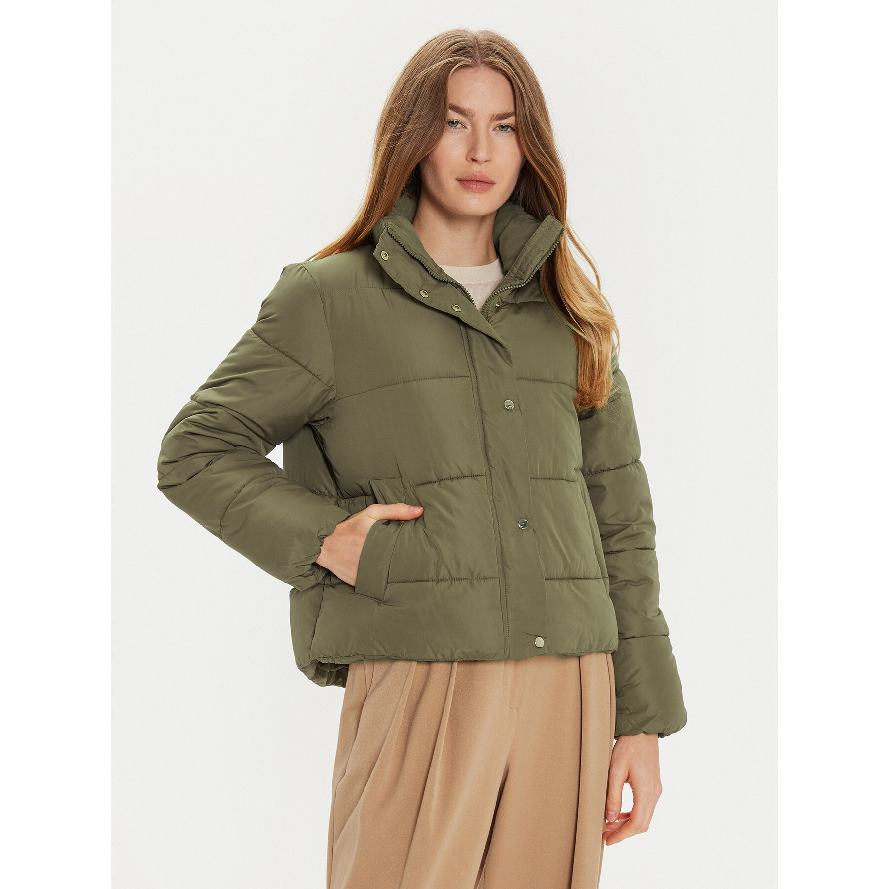 Vero Moda Kurtka zimowa Maggy 10311665 Brązowy Regular Fit