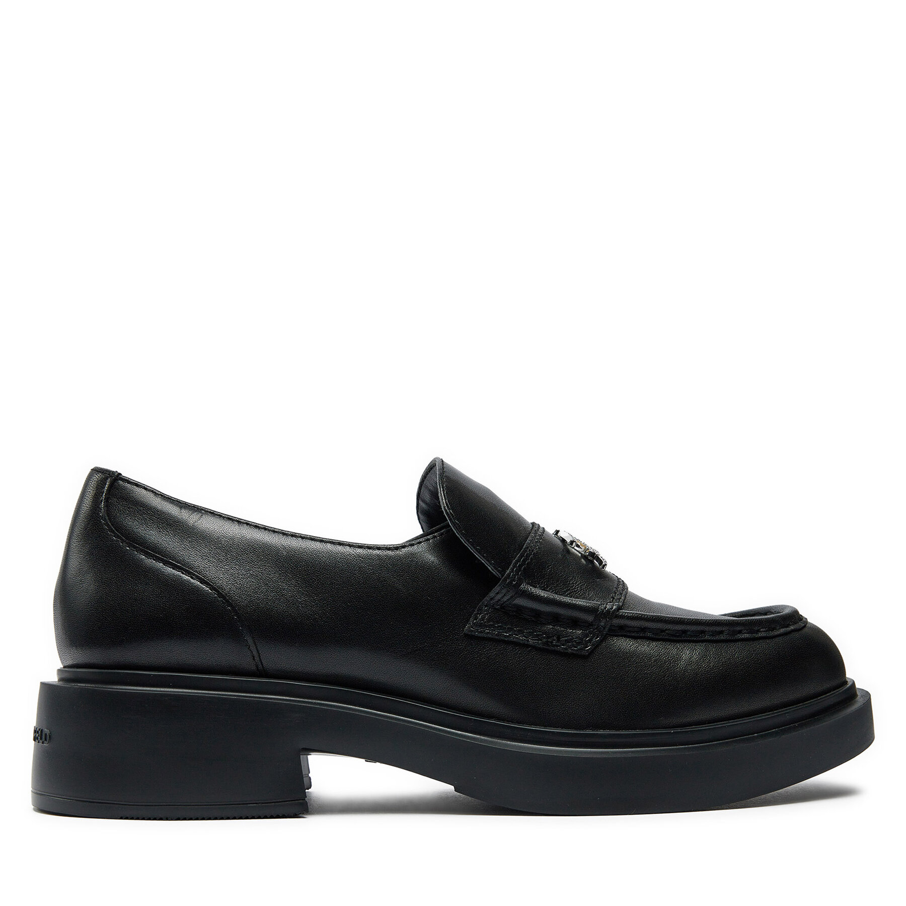 KARL LAGERFELD Loafersy KL41213 Czarny