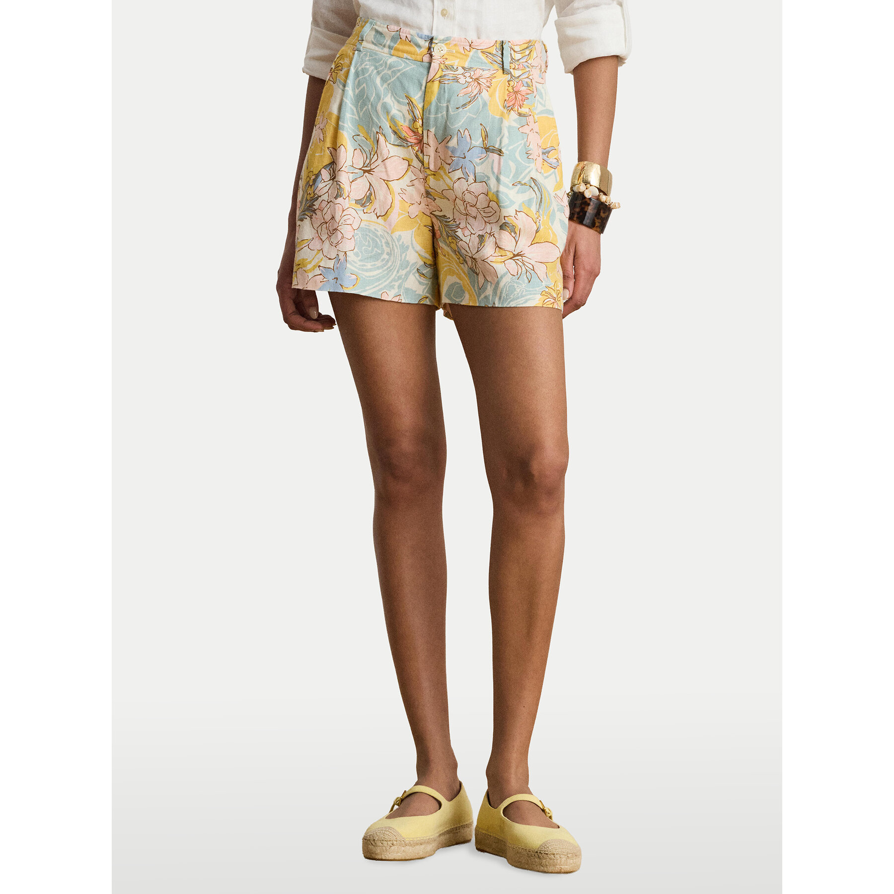 LAUREN RALPH LAUREN Szorty materiałowe 200P10134001 Kolorowy Relaxed Fit