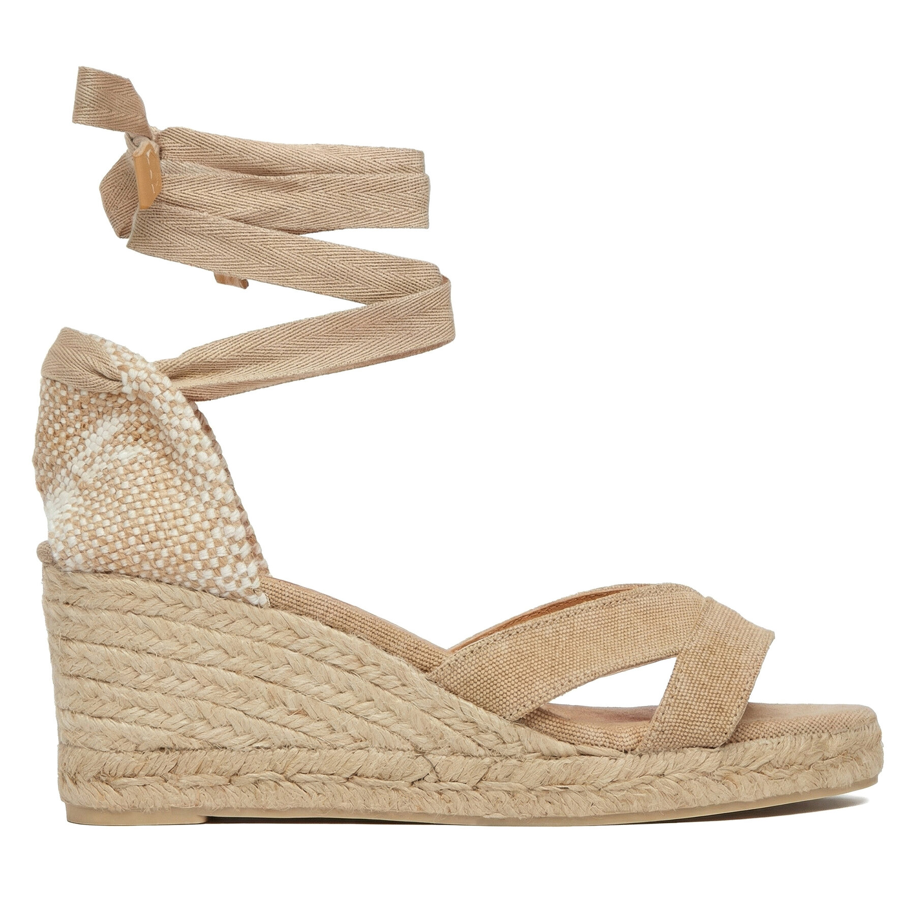 Castañer Espadryle Cecilia C/6/292 25632 Beżowy