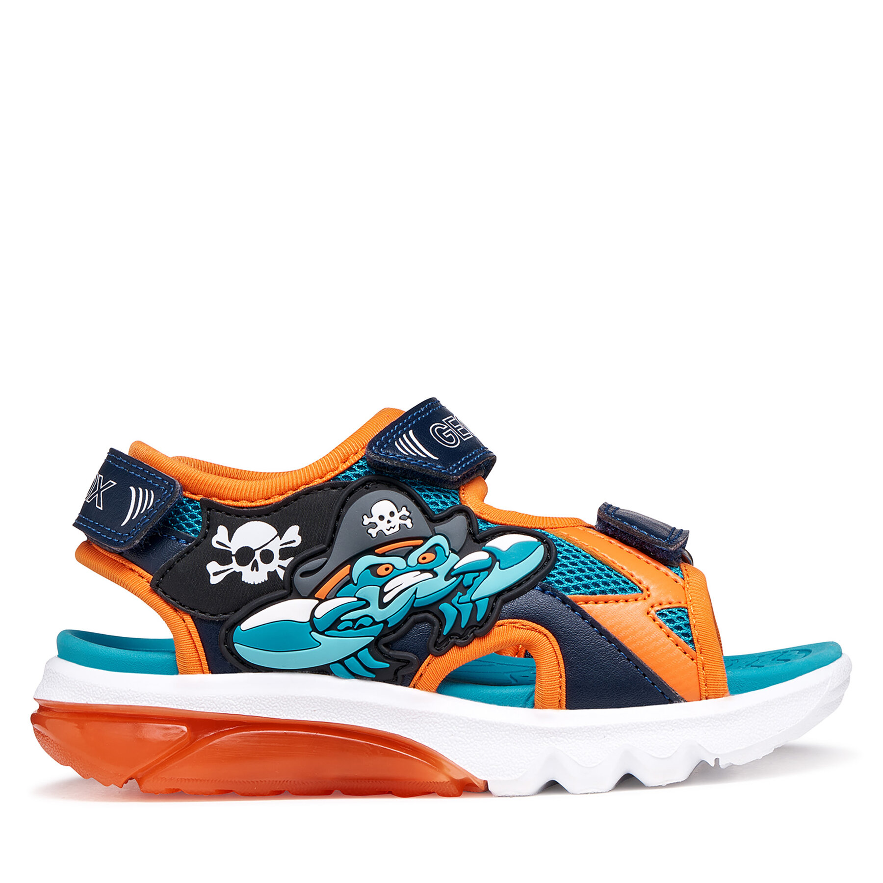 Geox Sandały J Sandal Ciberdron B J65MXD 01454 C4361 S Granatowy