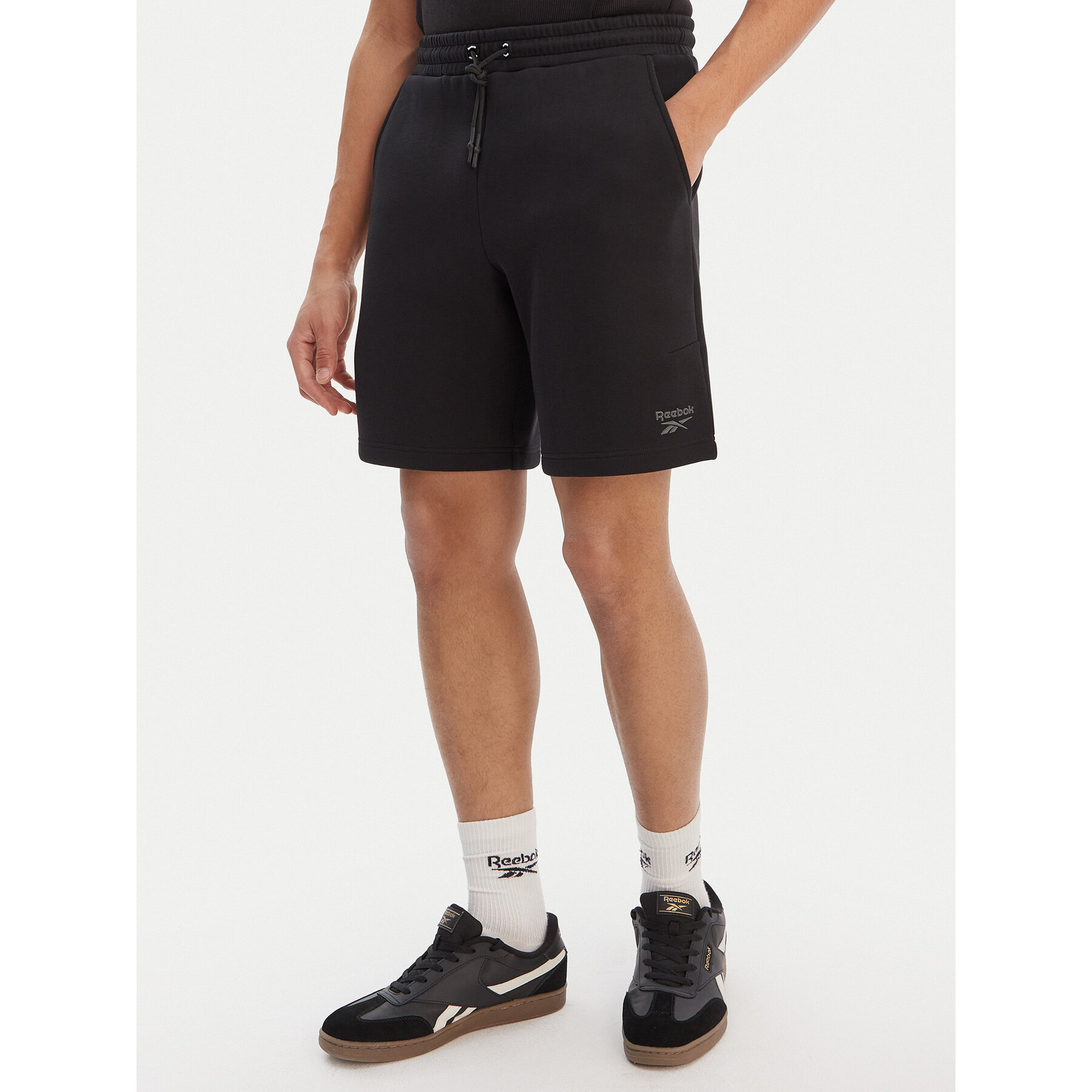 Reebok Szorty sportowe Armstrong RK25546CCM Czarny Regular Fit