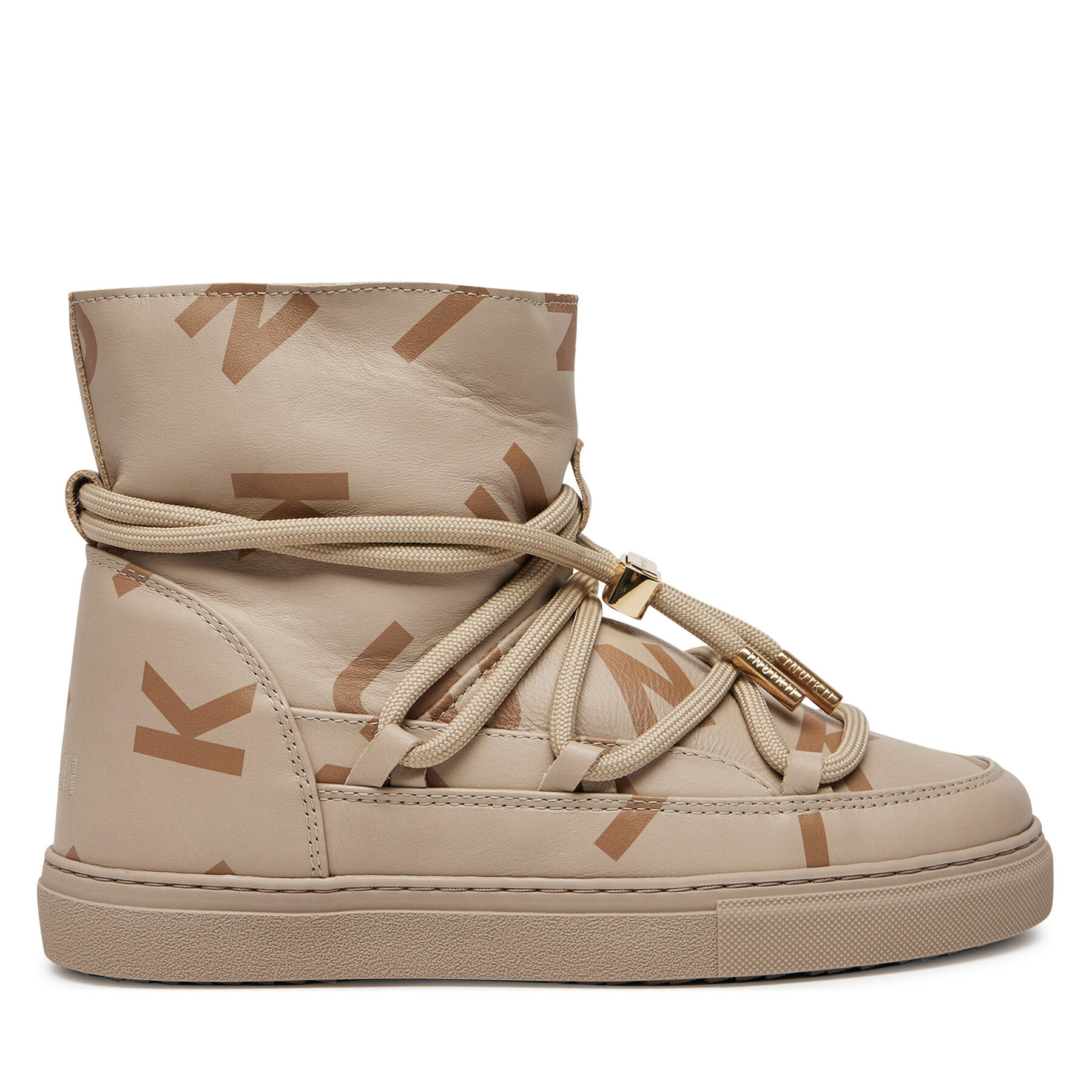 Inuikii Śniegowce Full Leather 75202-088 Beżowy