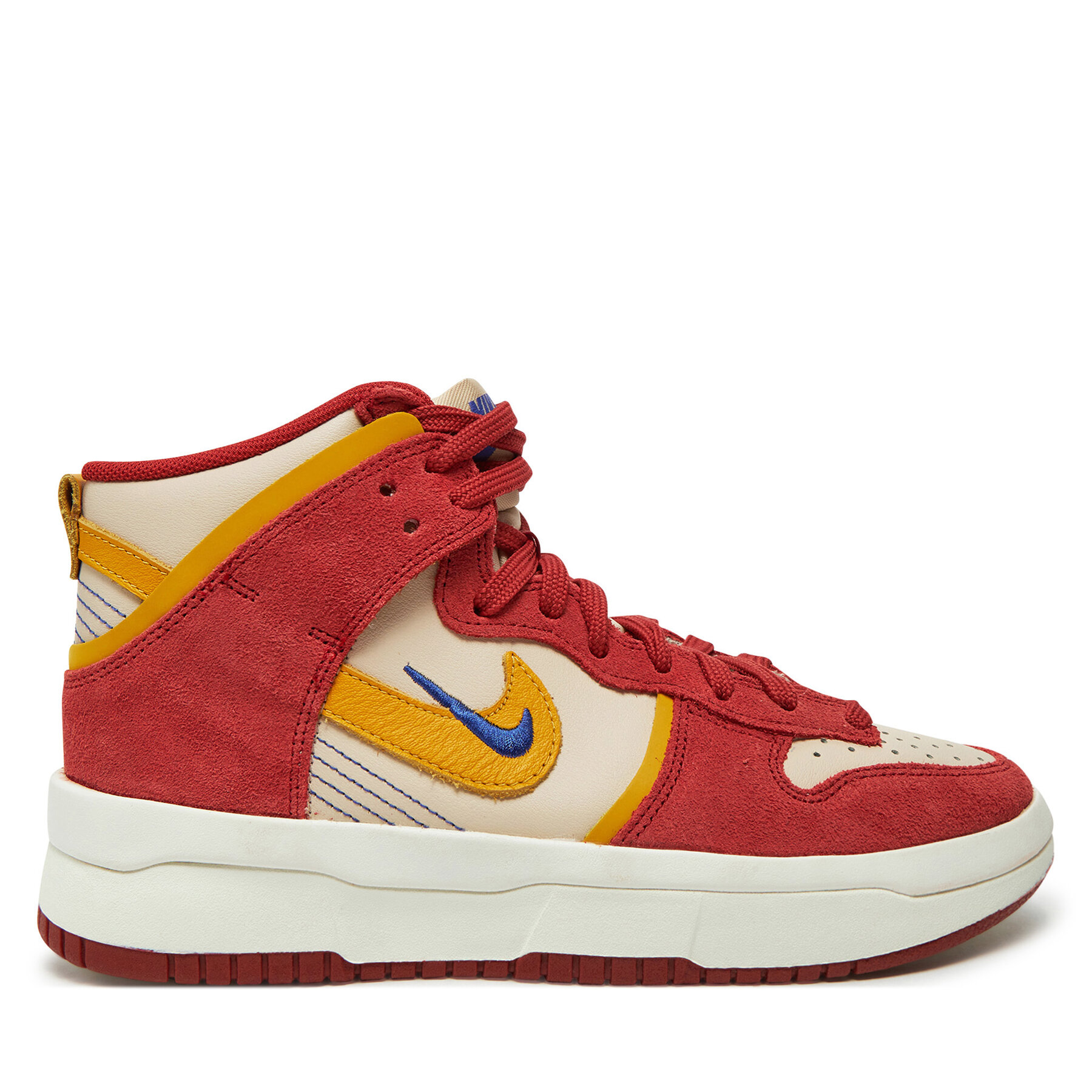Nike Sneakersy Dunk High Up DH3718 600 Pomarańczowy