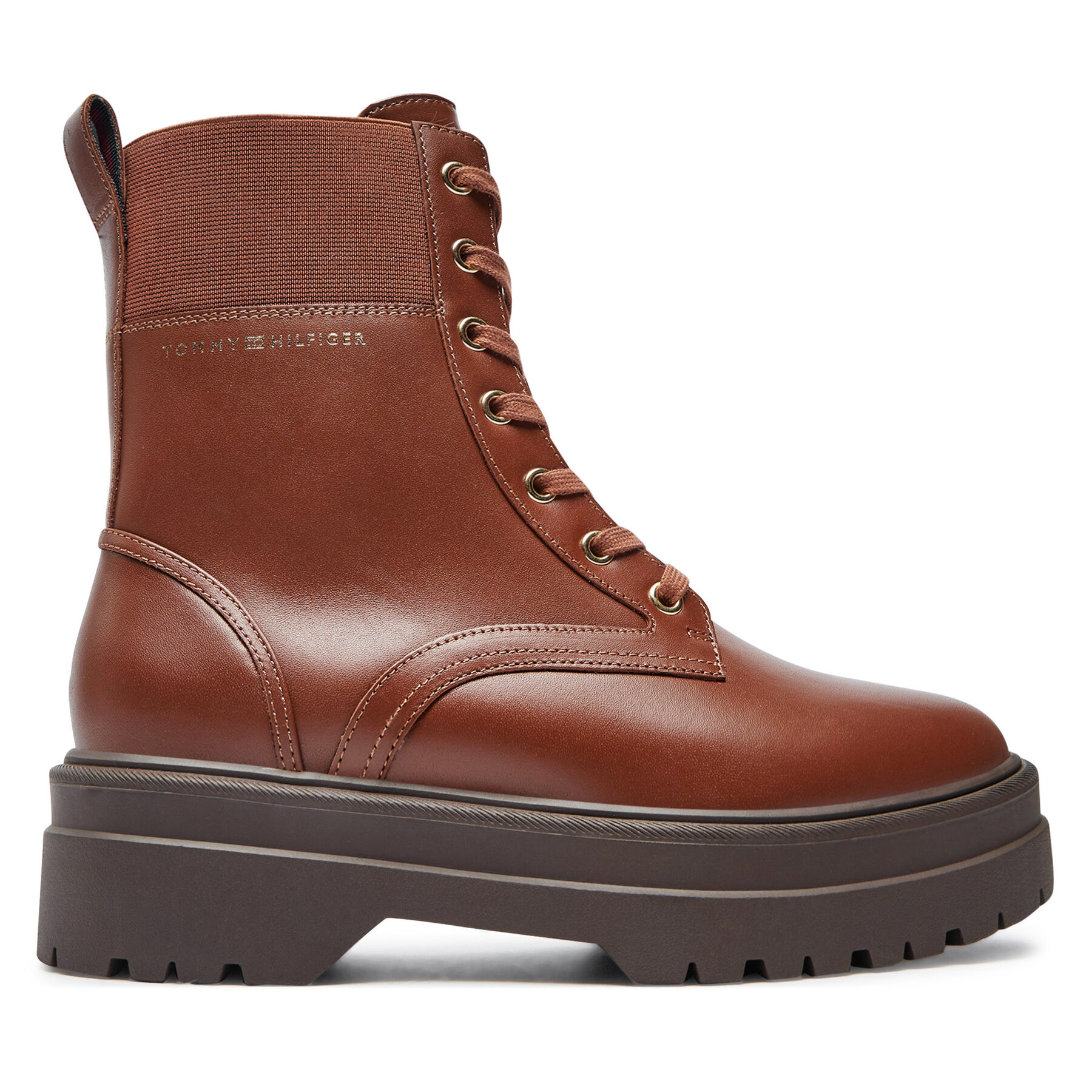 Tommy Hilfiger Trapery FW0FW08440 Brązowy