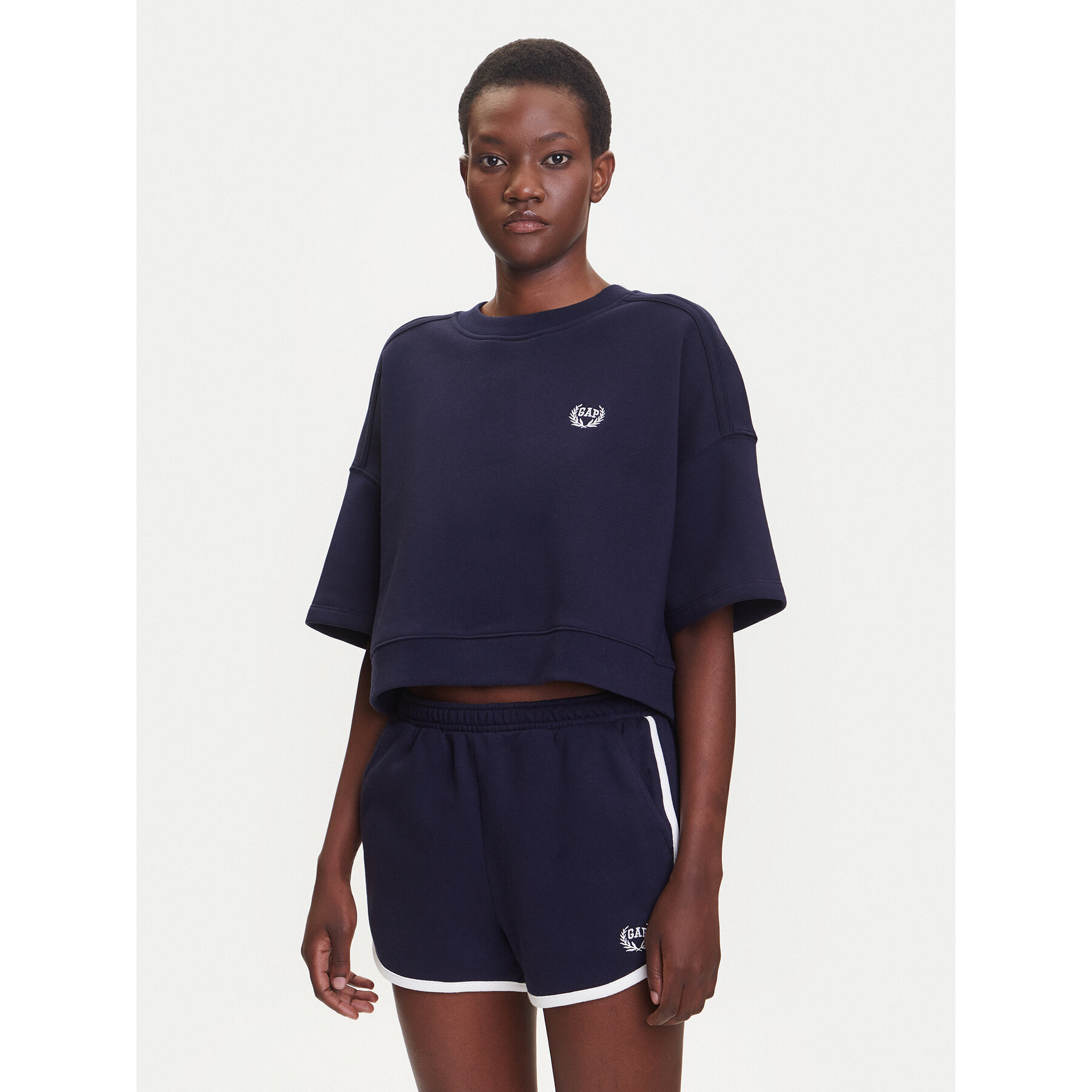 Gap Bluza 778442-00 Granatowy Oversize