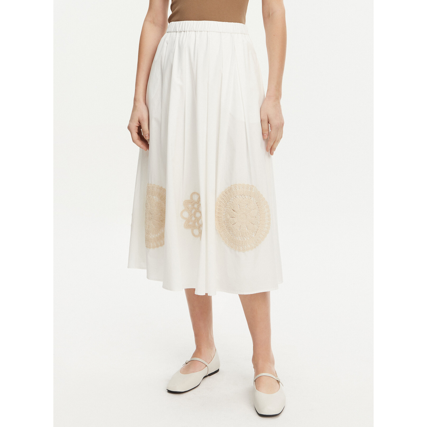 Weekend Max Mara Spódnica trapezowa Orme 2515101092 Kolorowy Regular Fit