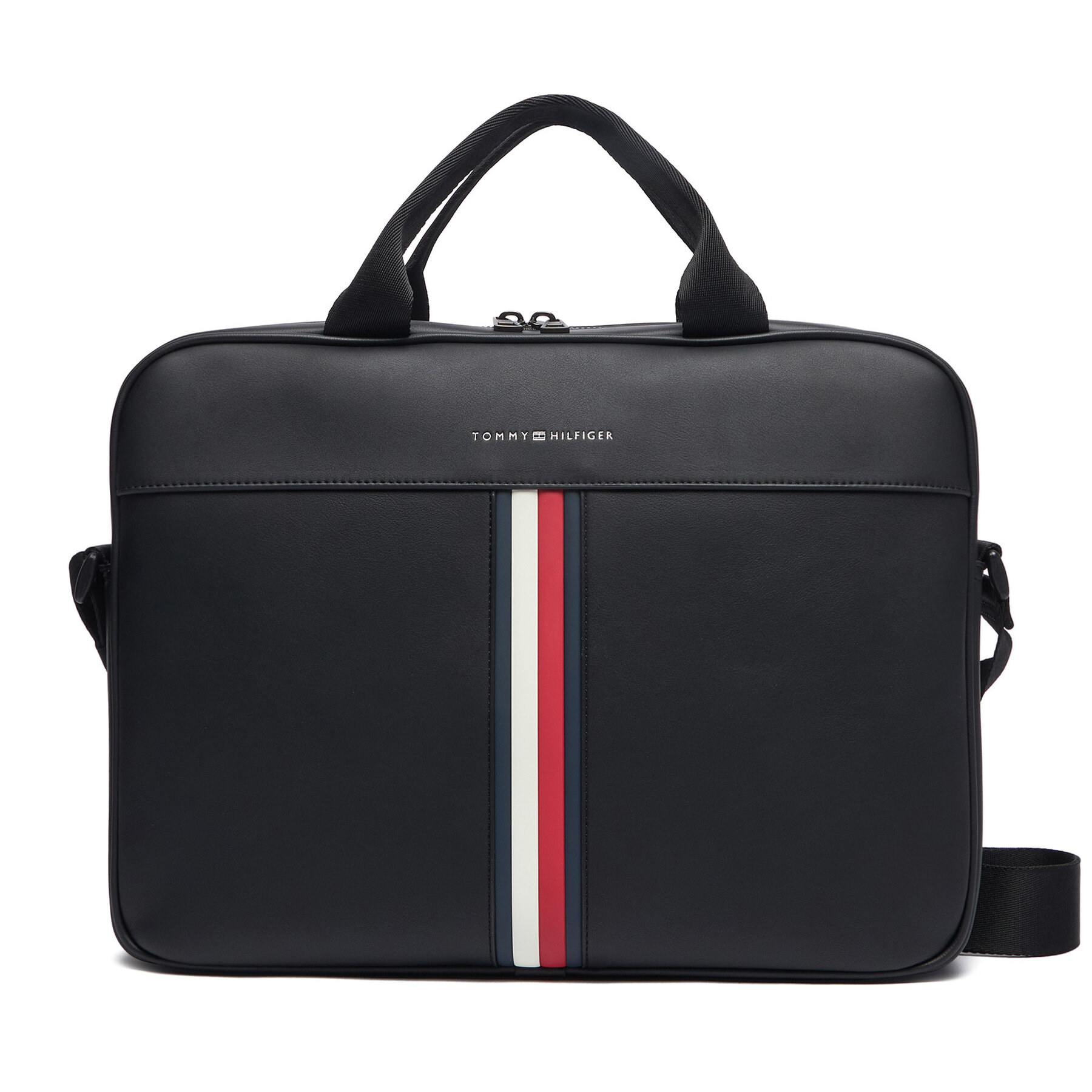 Tommy Hilfiger Torba na laptopa Th Metro Computer Bag AM0AM14517 Czarny
