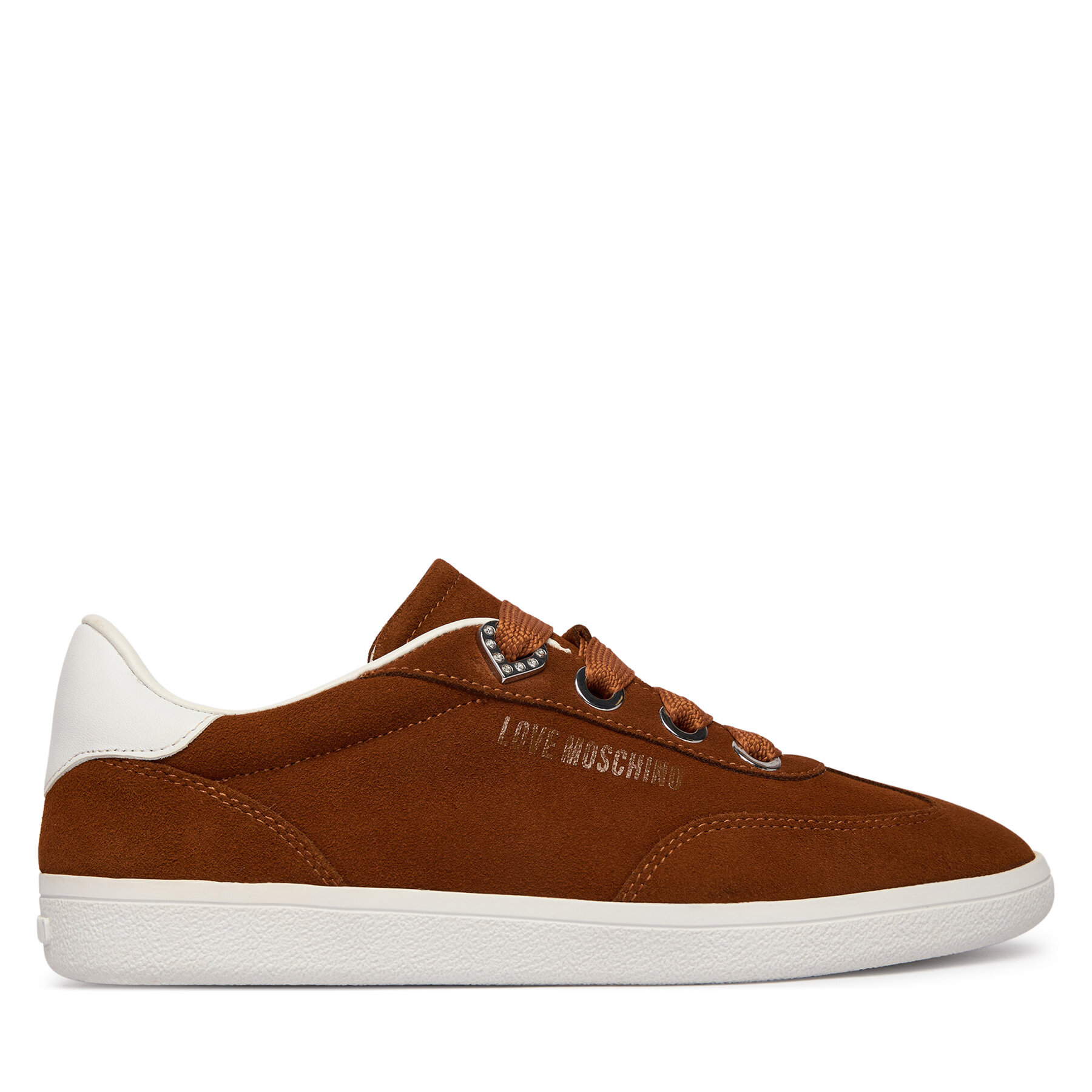 LOVE MOSCHINO Sneakersy JA15142G1OIG0200 Brązowy
