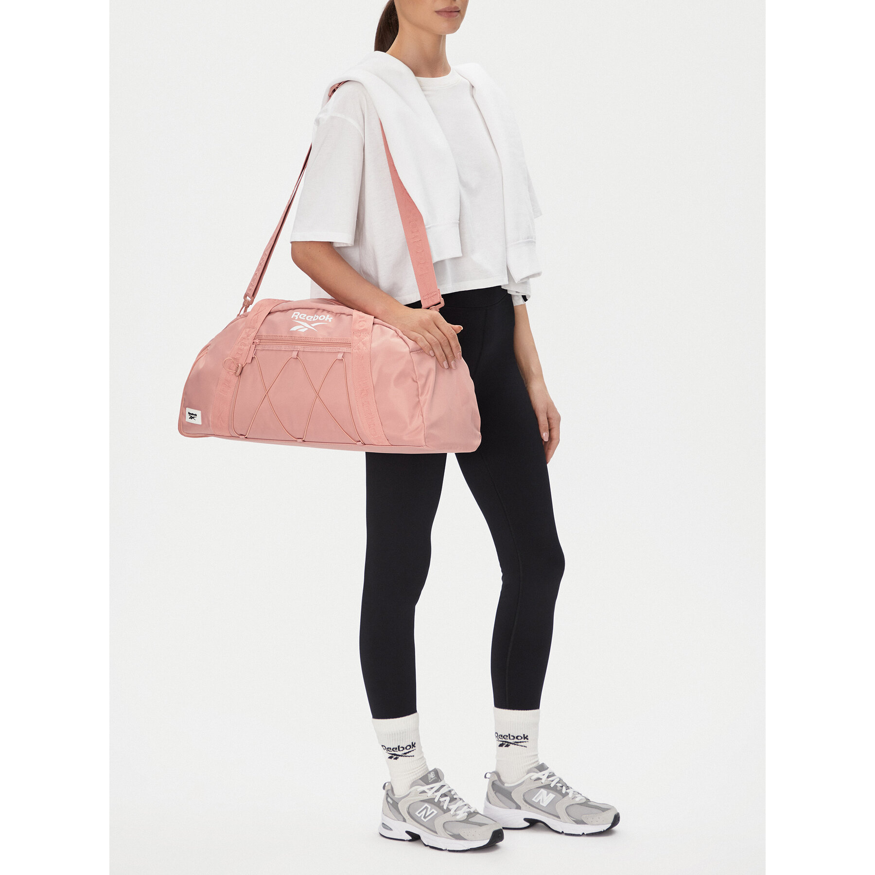 Reebok Torba sportowa RBK-B-001-07 Różowy