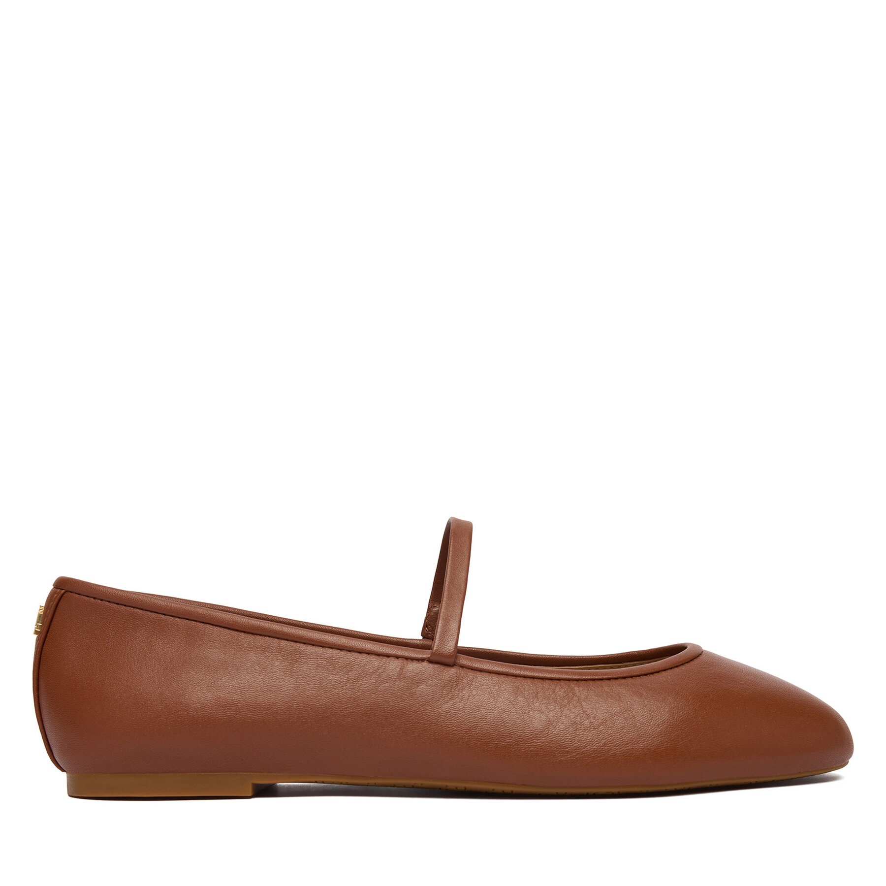LAUREN RALPH LAUREN Baleriny 802977874002 Brązowy