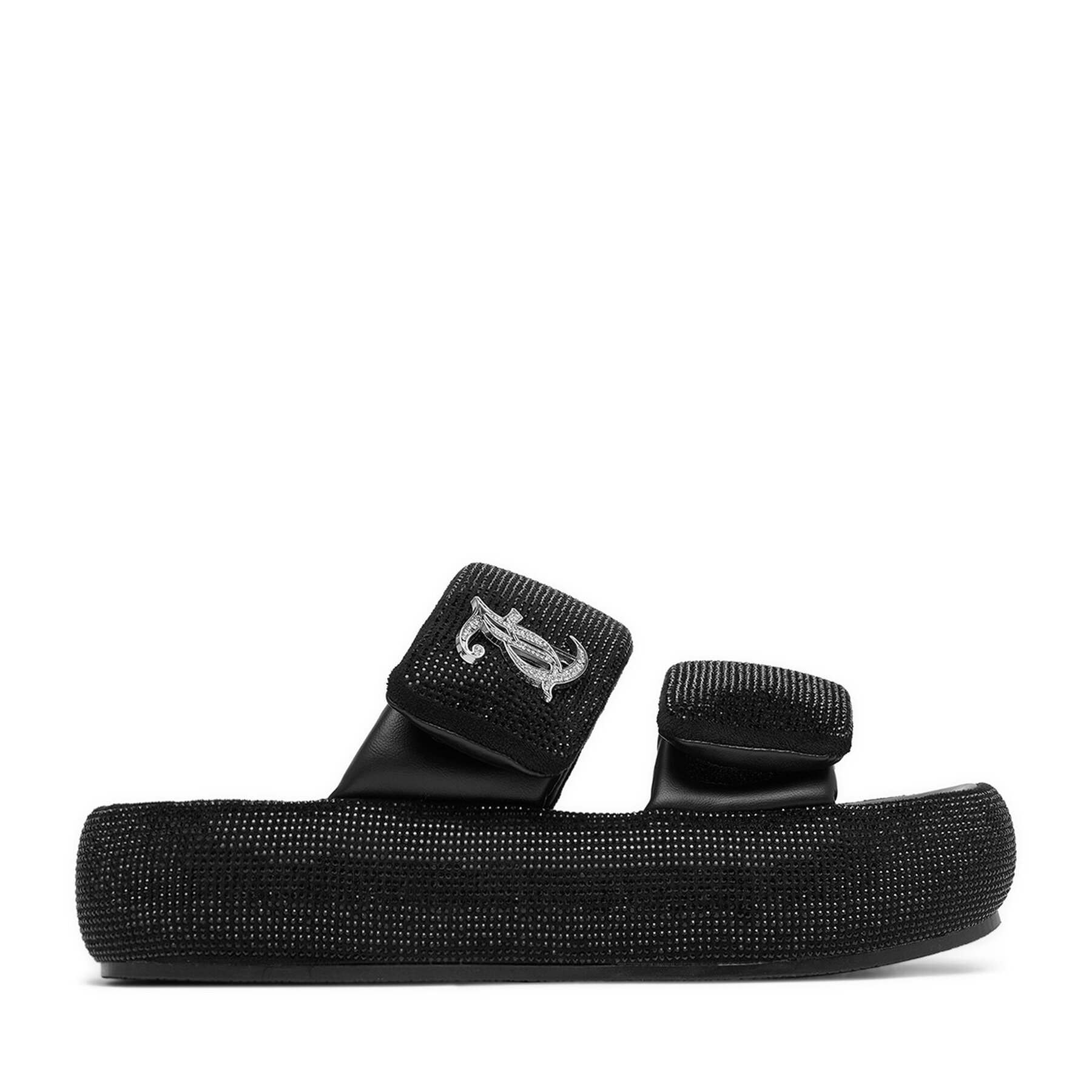 Juicy Couture Klapki CEO-WSS21515-02 Czarny