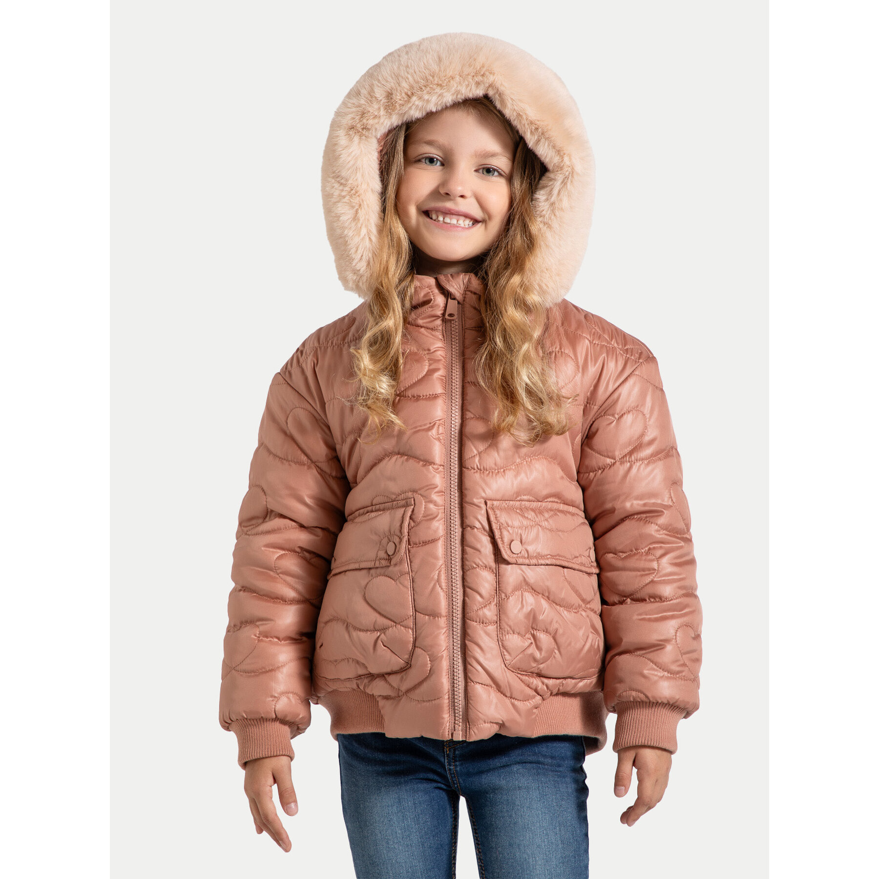 Coccodrillo Kurtka zimowa ZC4152112OGK Pomarańczowy Regular Fit
