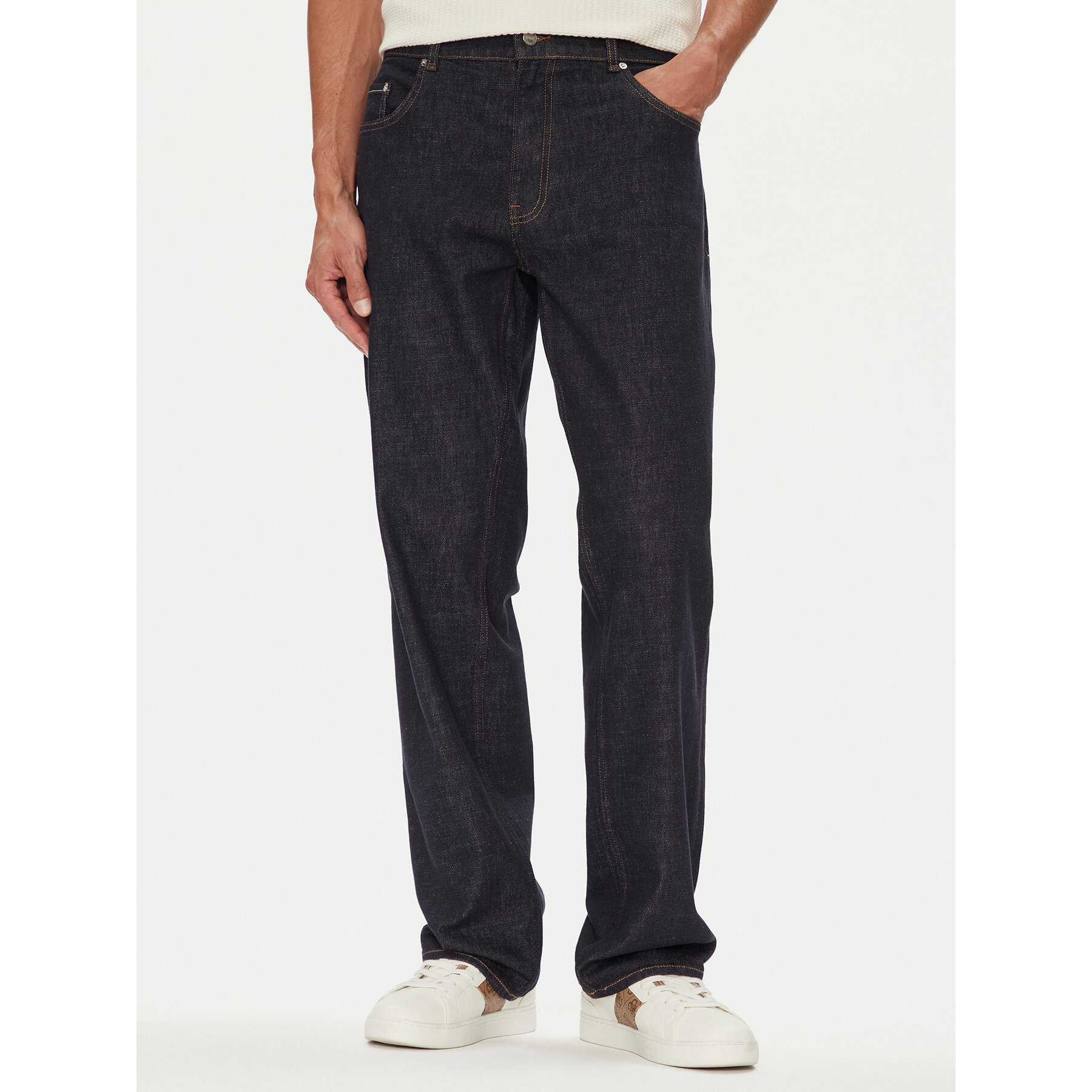 Guess Jeansy M5YA82 D5QC2 Niebieski Regular Fit