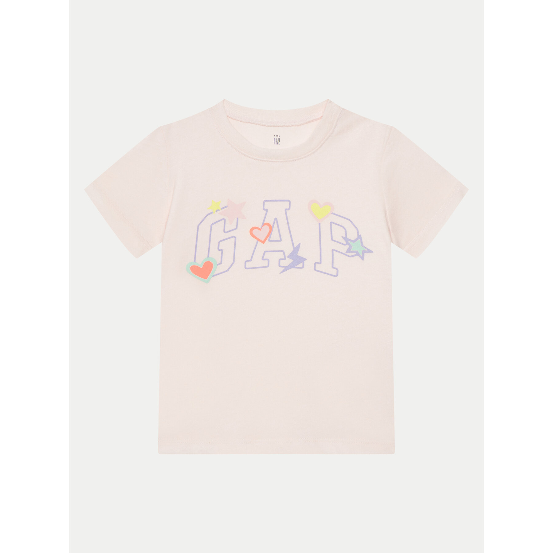 Gap T-Shirt 710283-04 Różowy Regular Fit