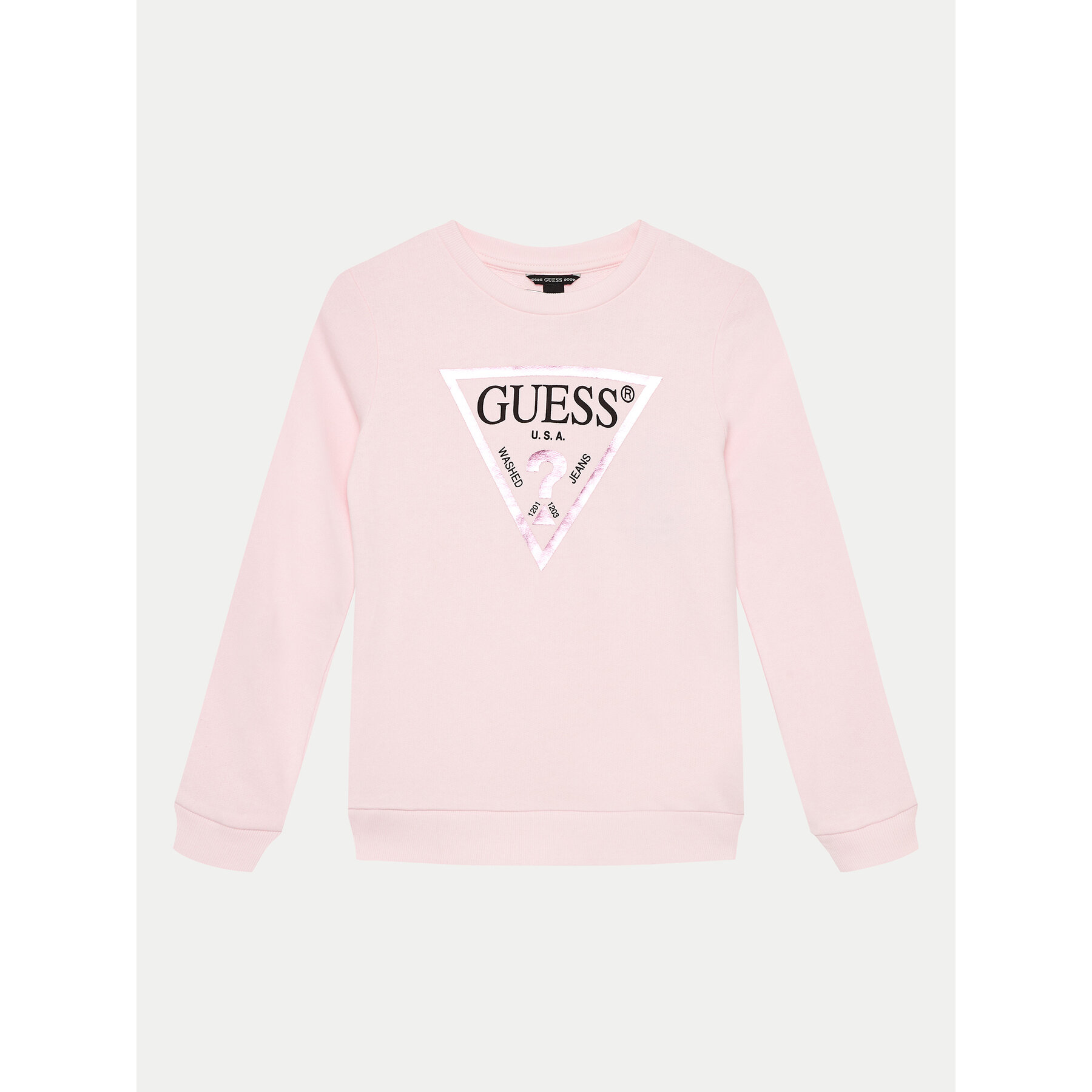 Guess Bluzka J74Q10 KAUG0 Różowy Regular Fit