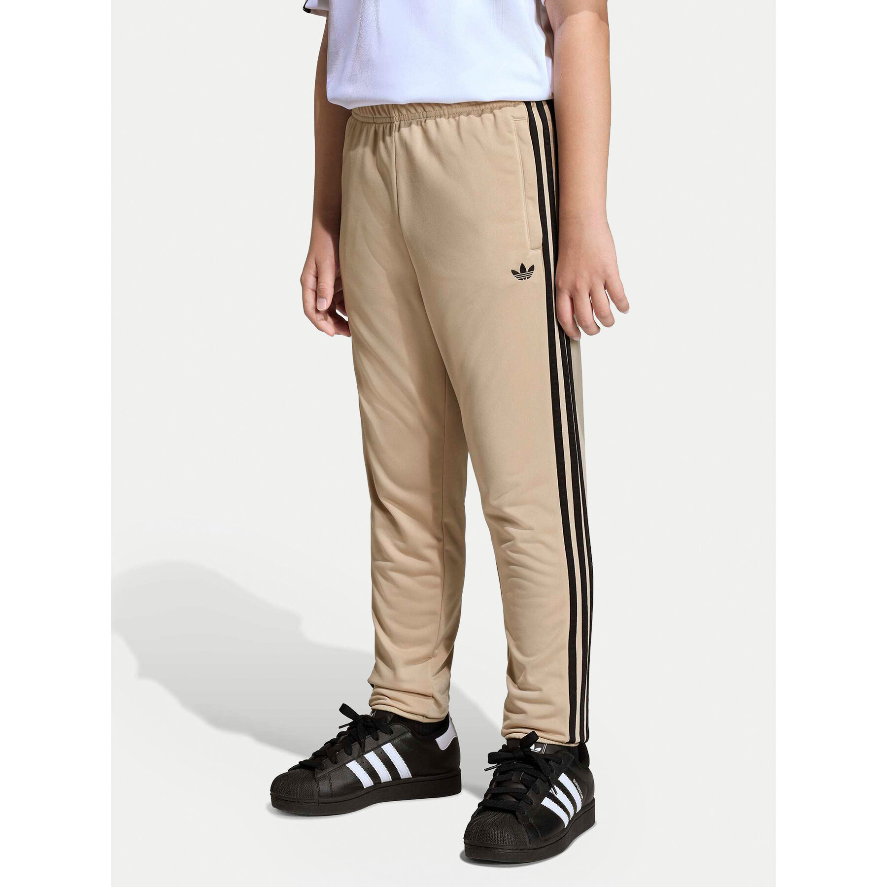 adidas Spodnie dresowe adicolor SST KE2864 Beżowy Regular Fit