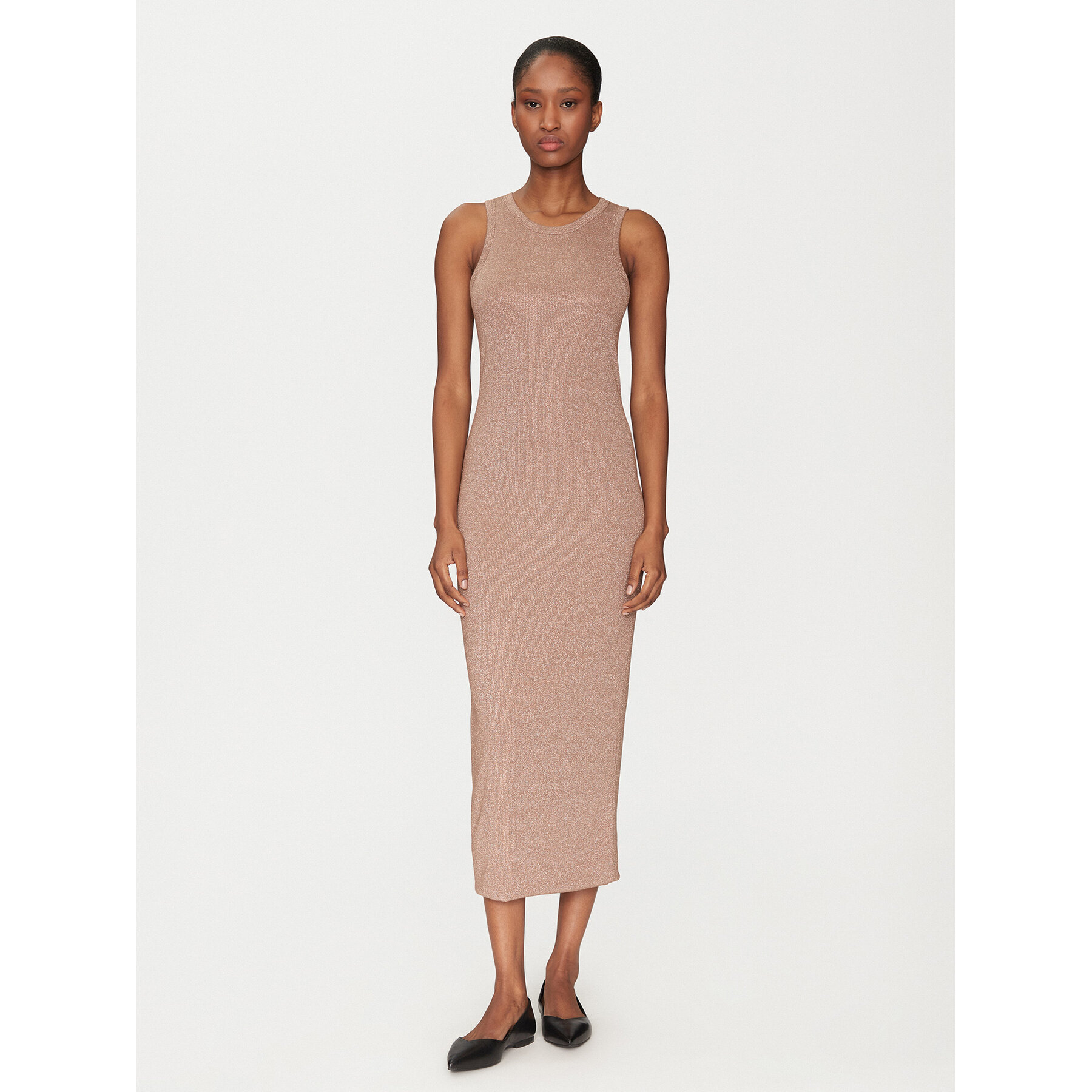 Marella Sukienka codzienna Torso 2515621011 Brązowy Regular Fit