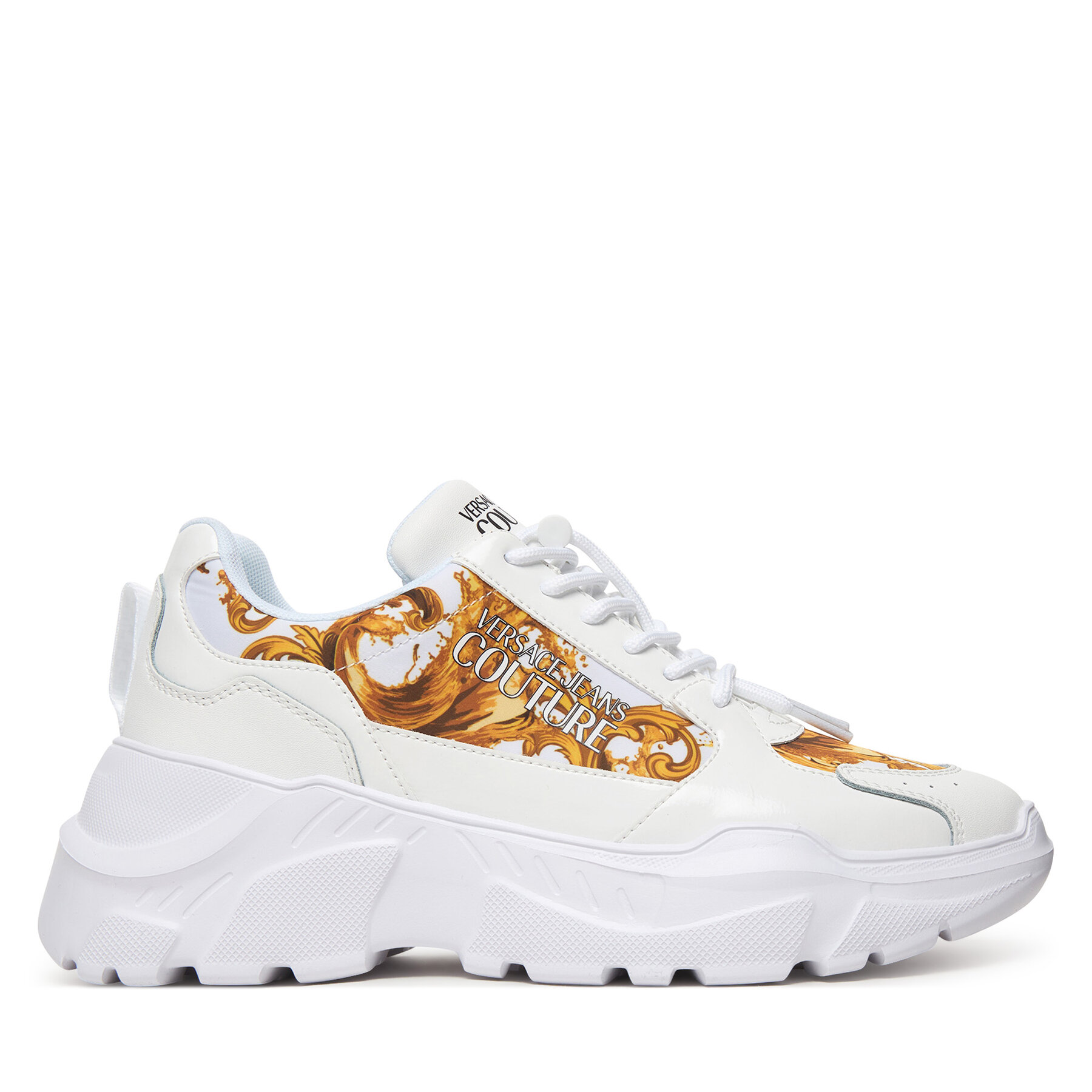 Versace Jeans Couture Sneakersy 80VA3SC7 ZSD94 G03 Biały