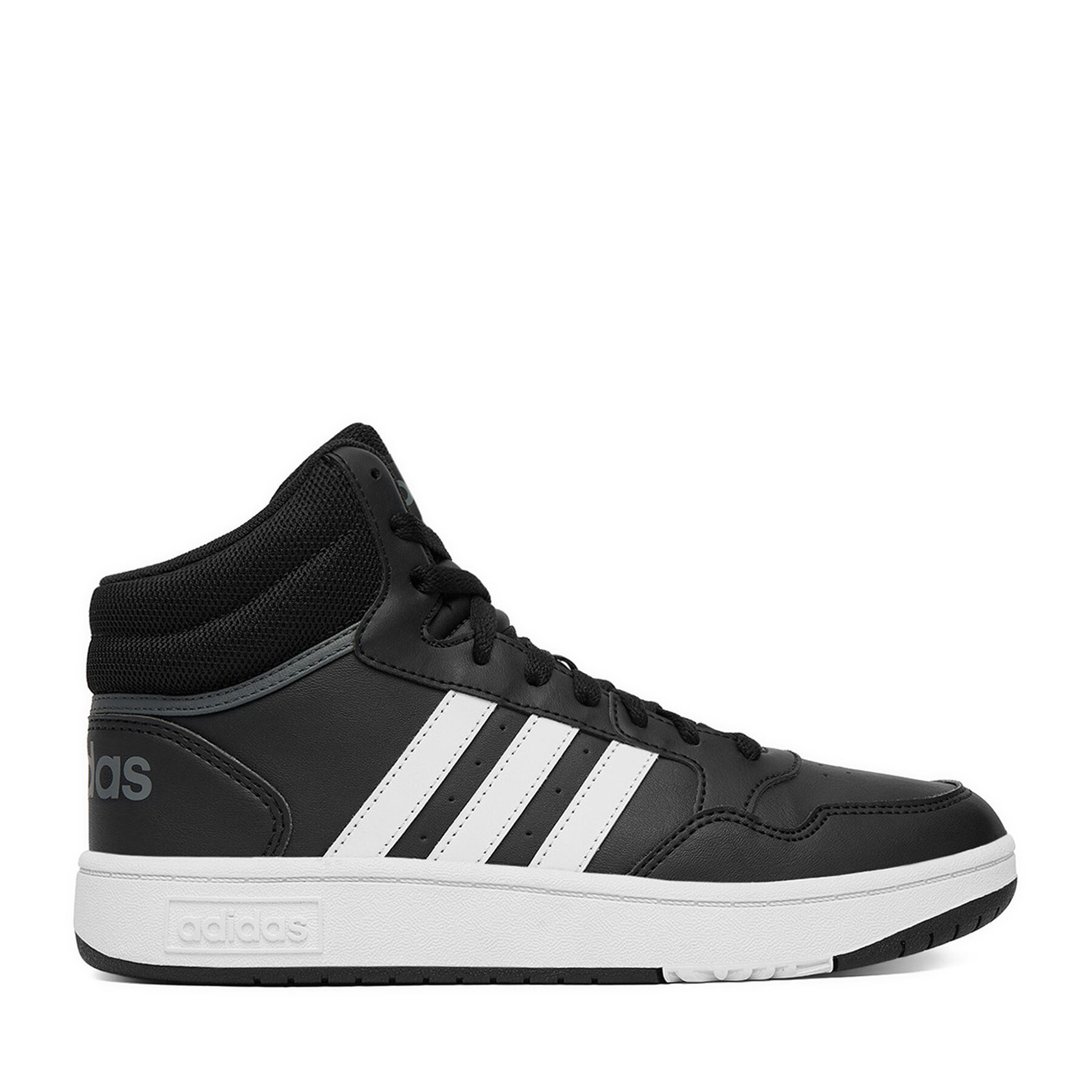 adidas Sneakersy HOOPS MID 3.0 K GW0402 Czarny