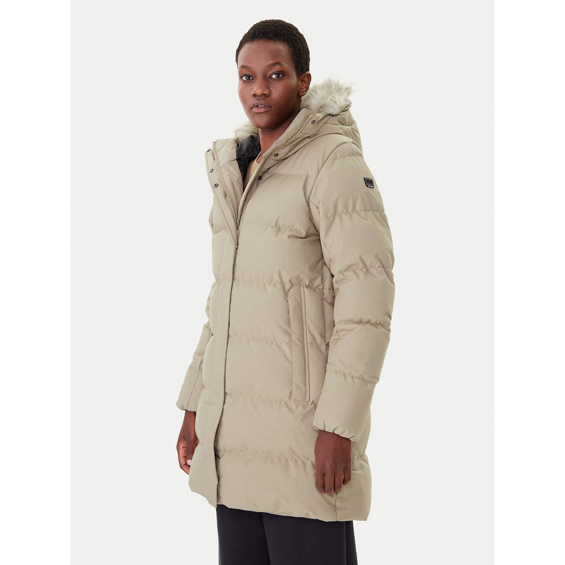 Helly Hansen Kurtka zimowa Blossom 53624 Beżowy Regular Fit