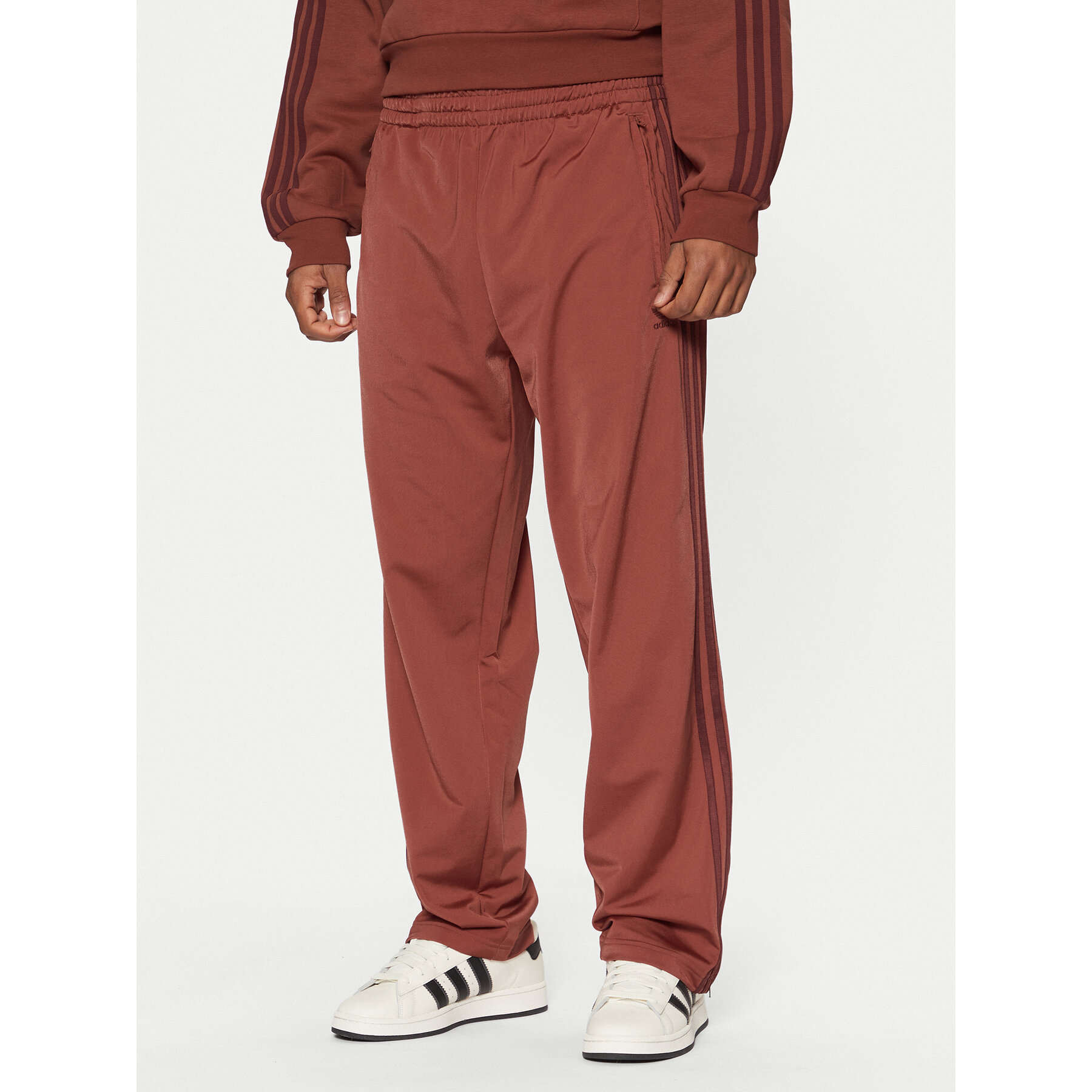 adidas Spodnie dresowe adicolor Classics Firebird JP2541 Czerwony Regular Fit