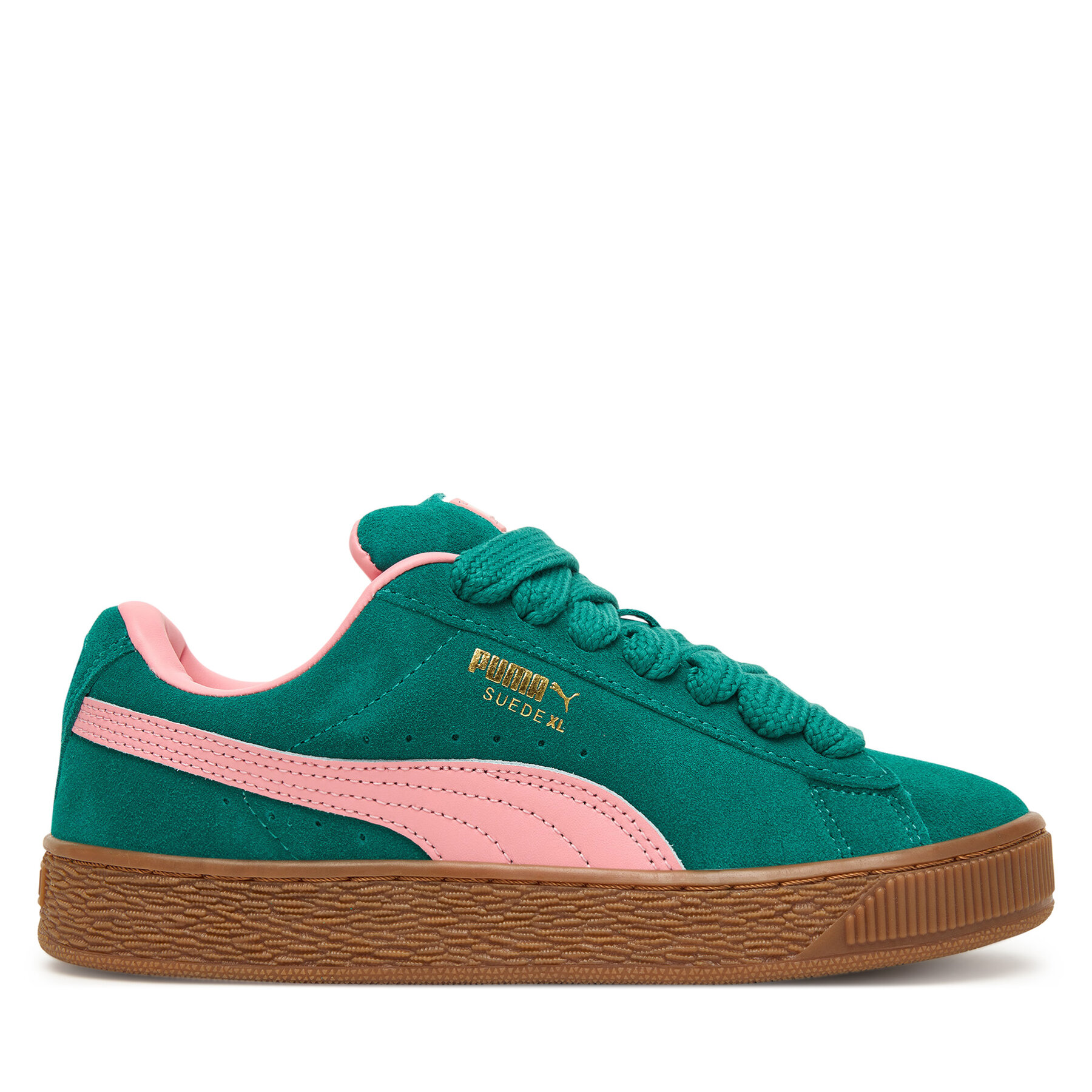 Puma Sneakersy Suede Xl Jr 396577 36 Zielony