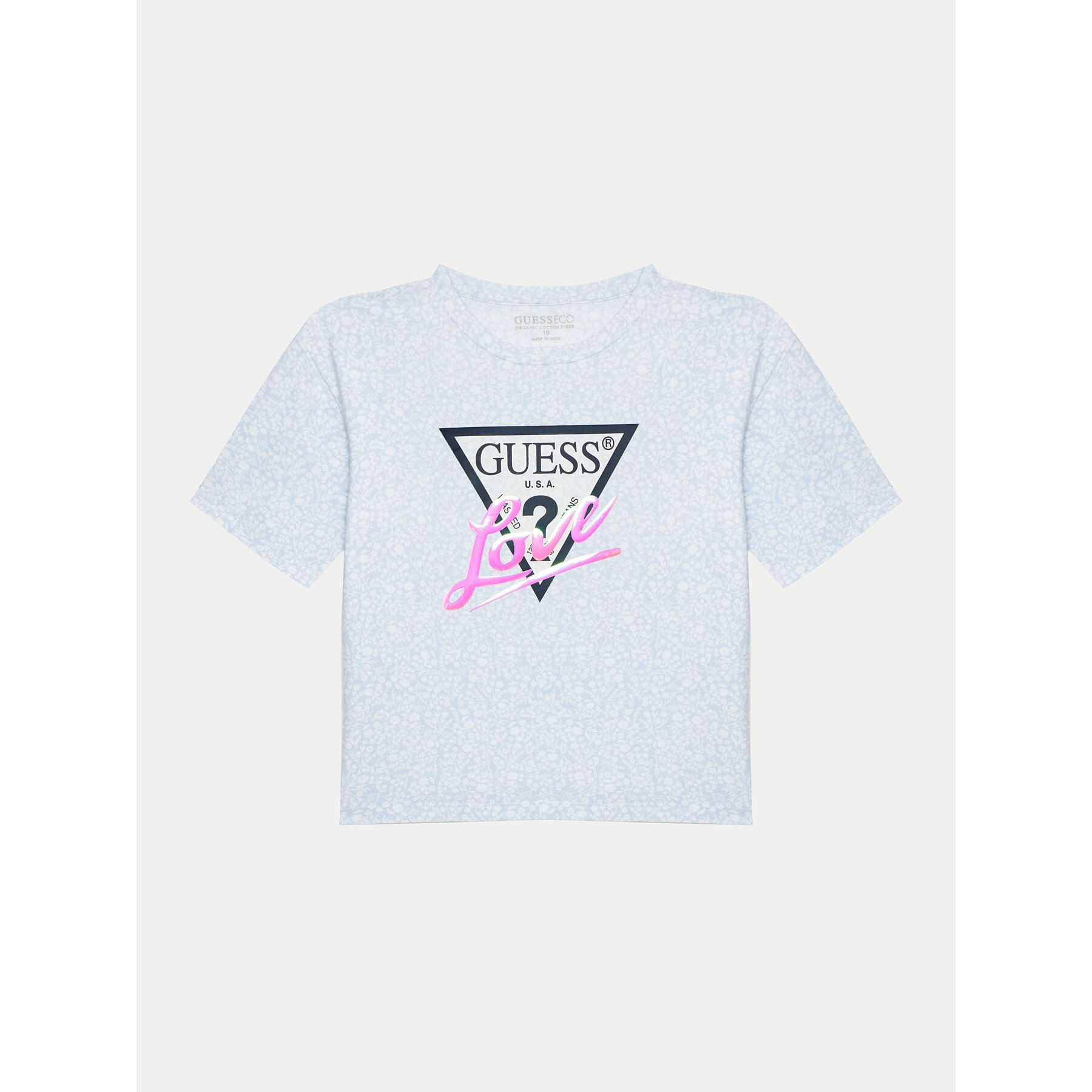 Guess T-Shirt J5GI10 K6YW4 Niebieski Regular Fit