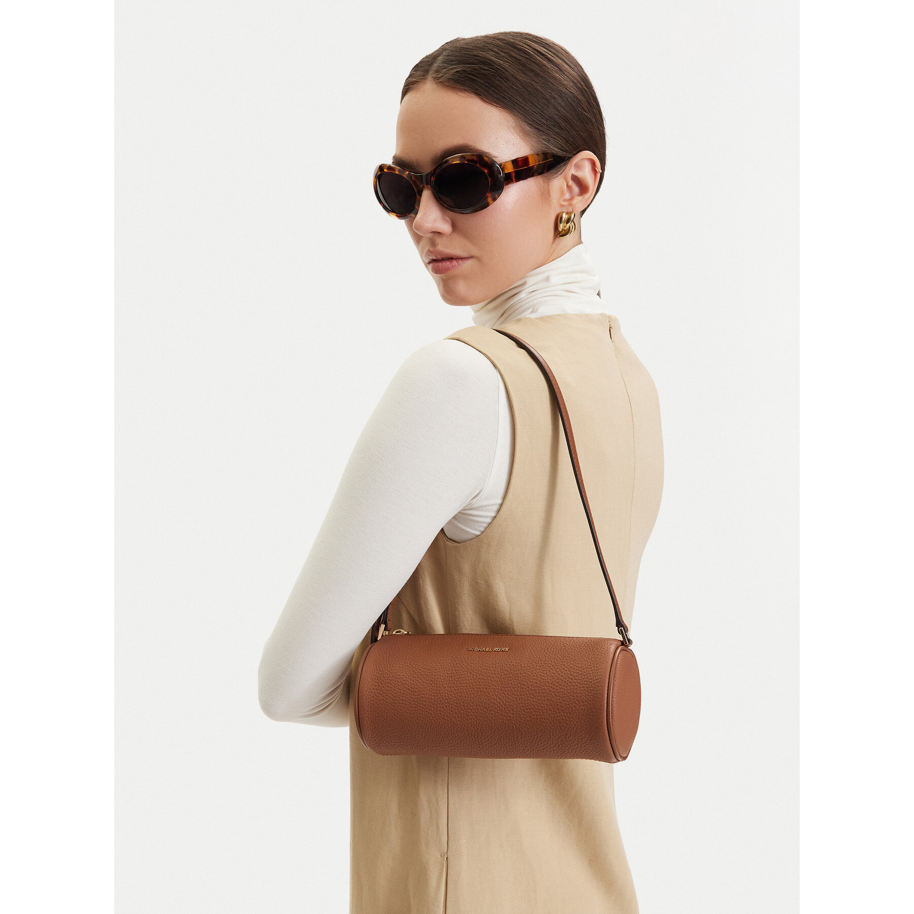 MICHAEL Michael Kors Torebka 32S6GZYC1L Brązowy