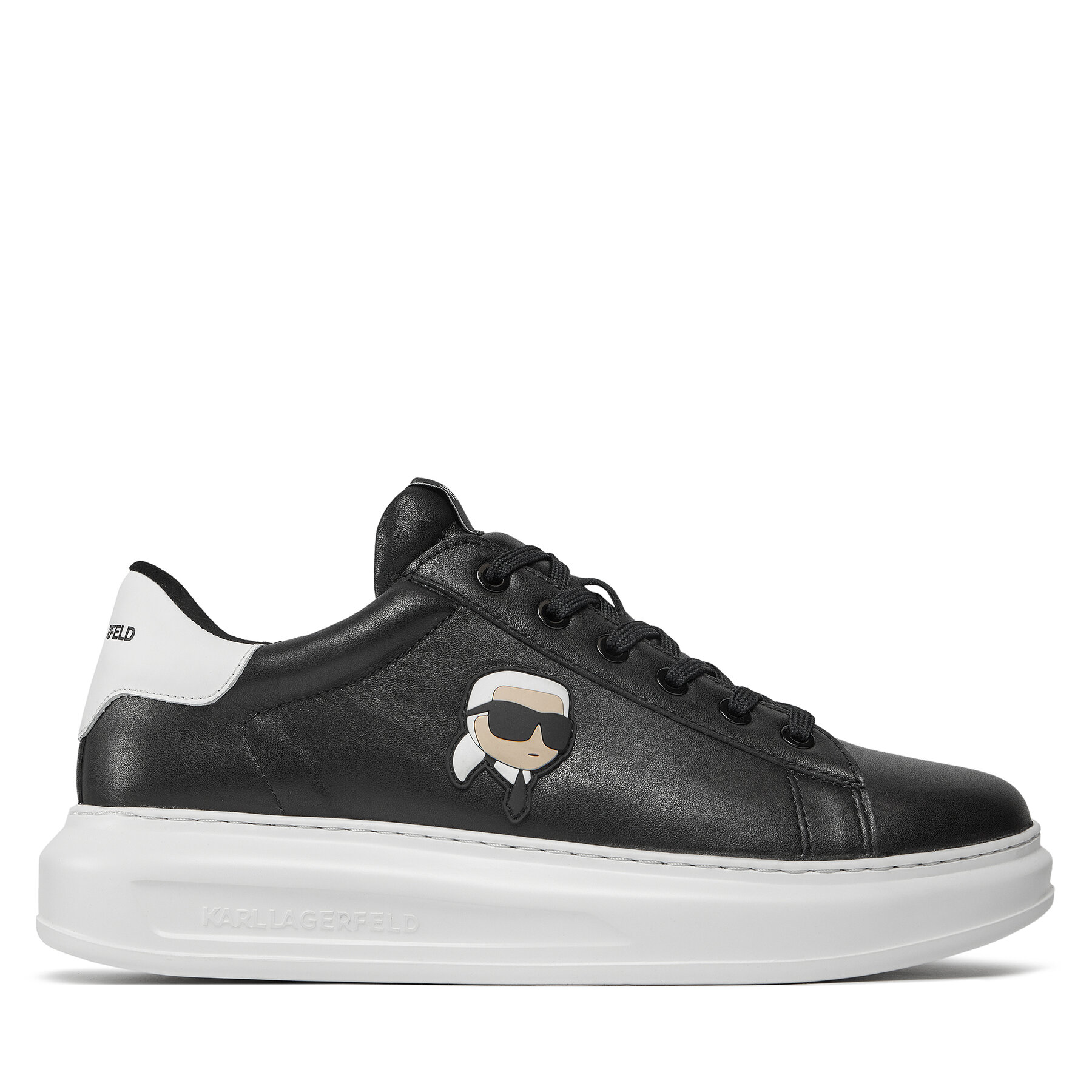 KARL LAGERFELD Sneakersy KL52530N Czarny