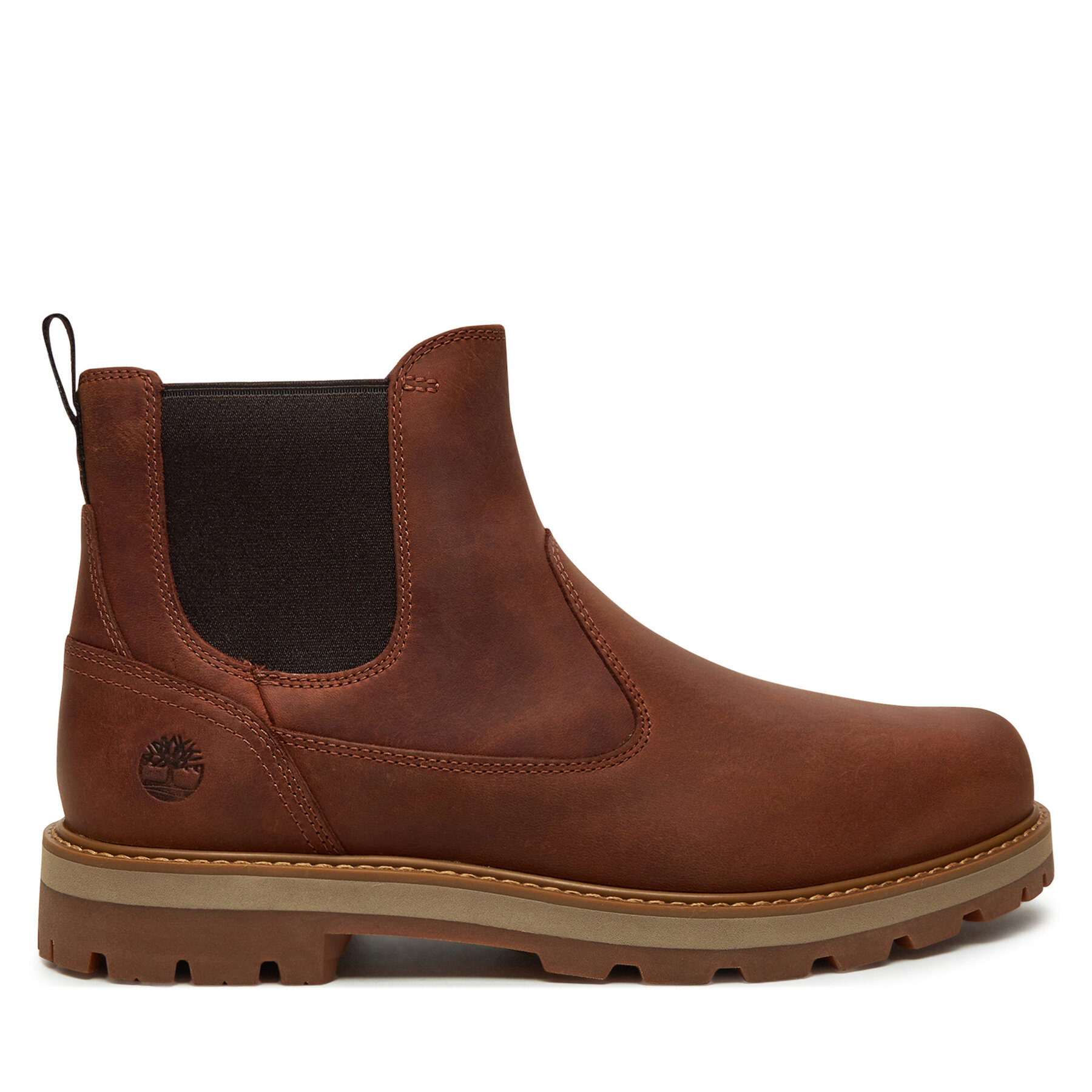 Timberland Sztyblety Britton Road Mid Chelsea TB0A6A4WEM61 Brązowy