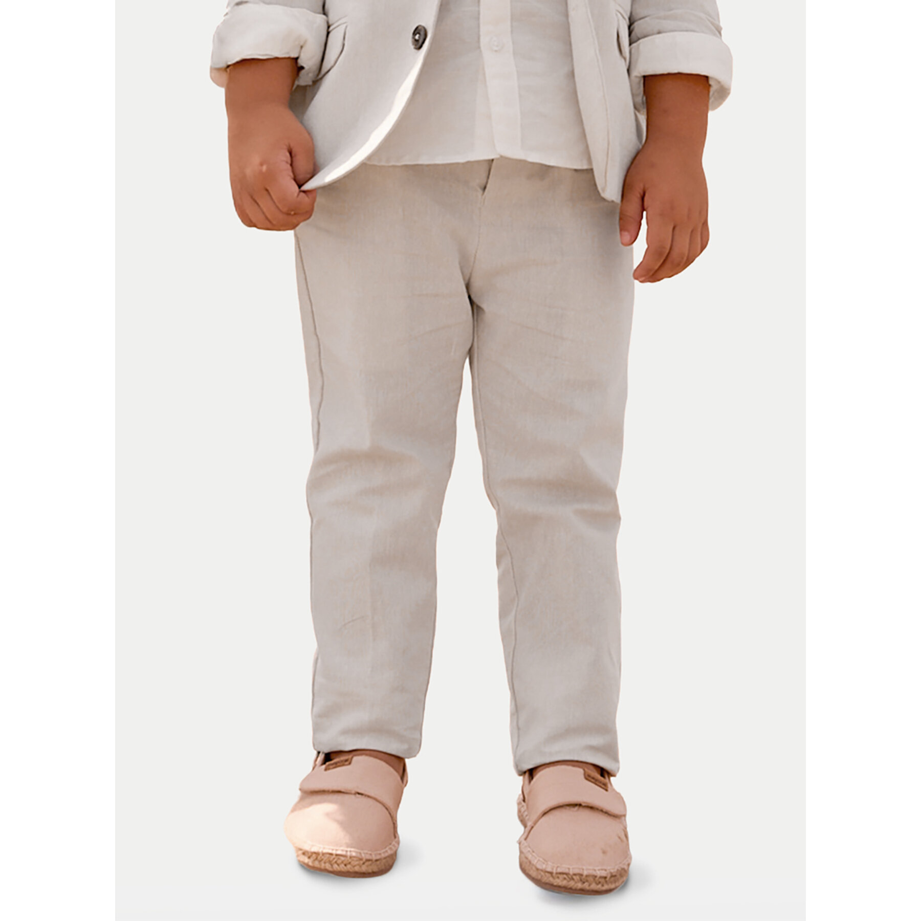Mayoral Chinosy 3574 Beżowy Regular Fit