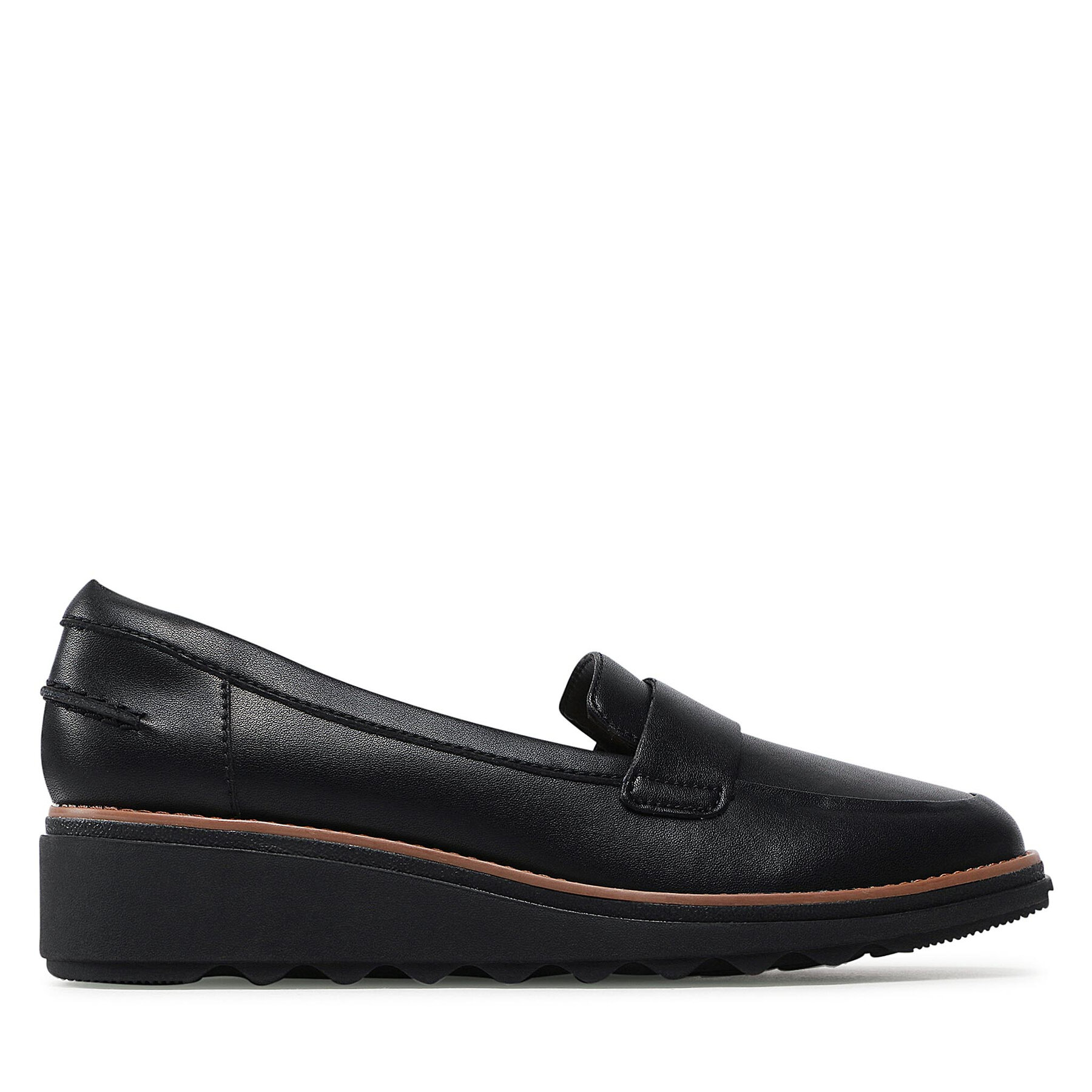 Clarks Lordsy Sharon Gracie 261568164 Czarny
