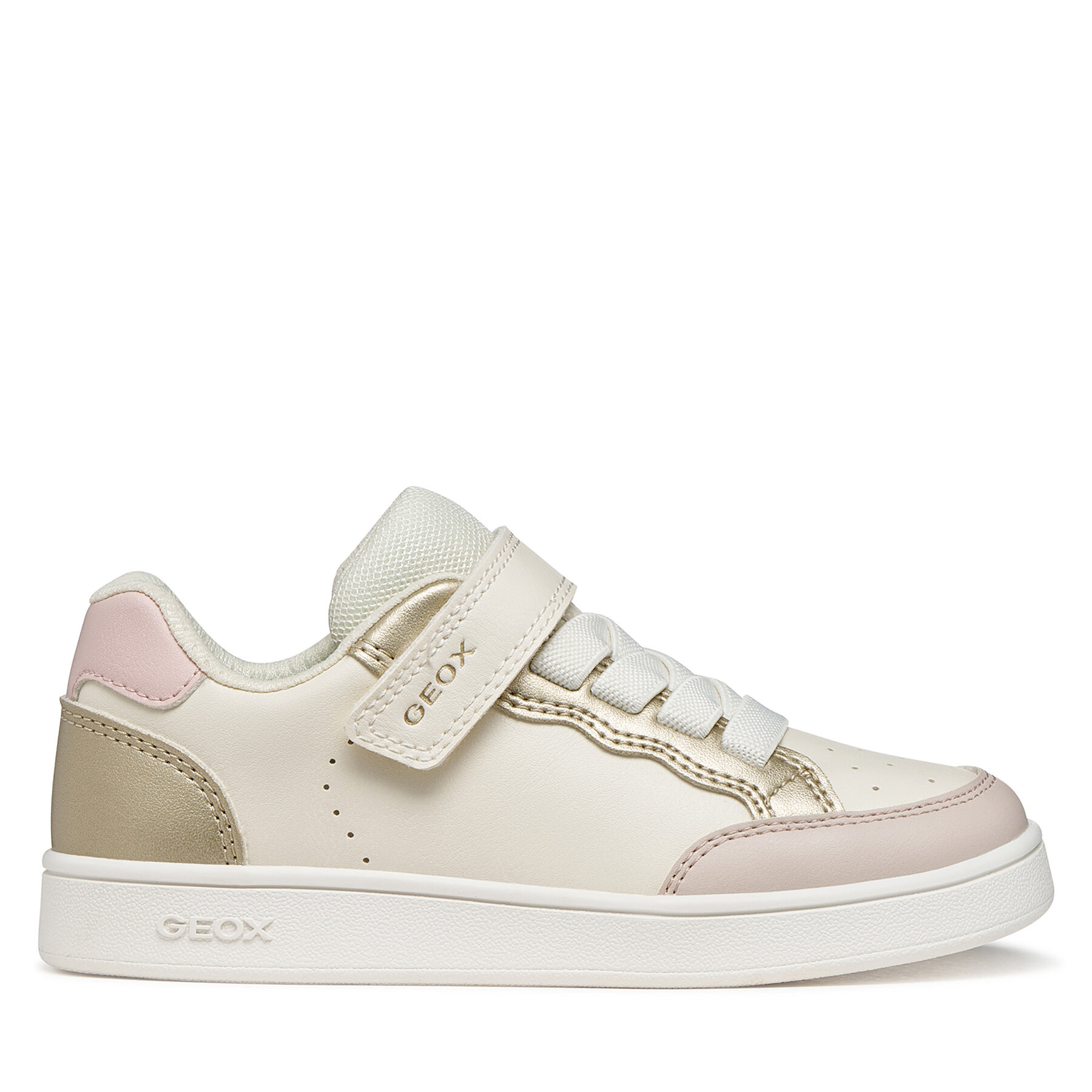 Geox Sneakersy J Eclyper Girl J65LRB 054AJ C1M2X D Écru