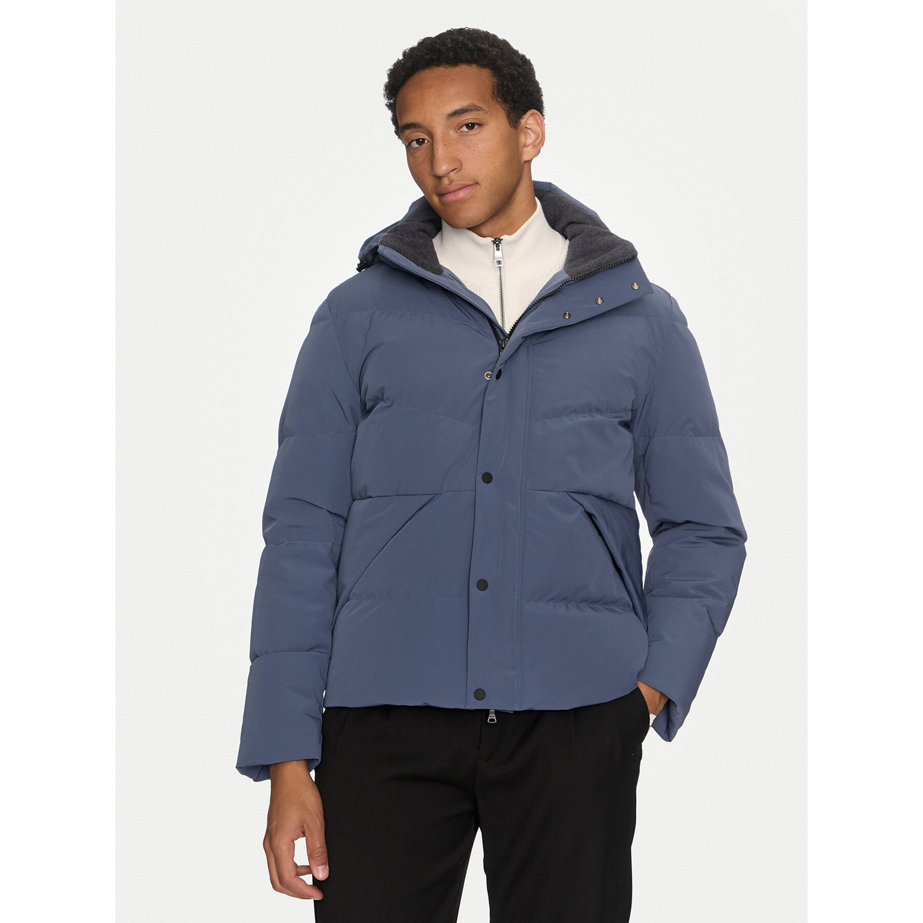 Paul&Shark Kurtka puchowa 14312007 Niebieski Regular Fit