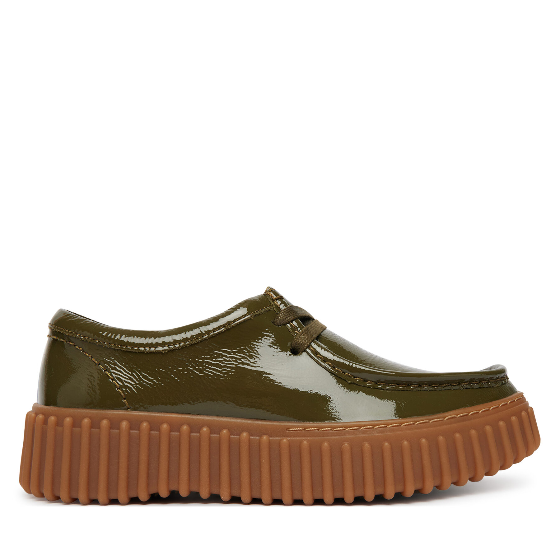 Clarks Półbuty Torhill Bee 26186668 Zielony