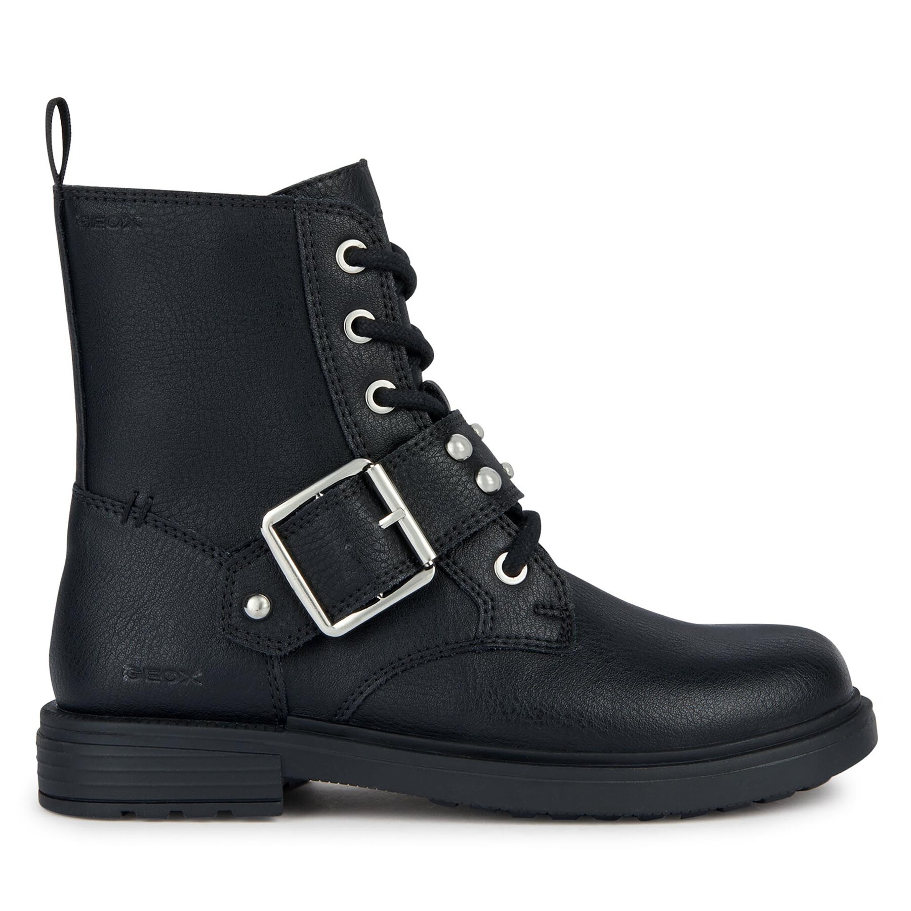 Geox Botki J Eclair Girl J369QD 000BU C9999 M Czarny