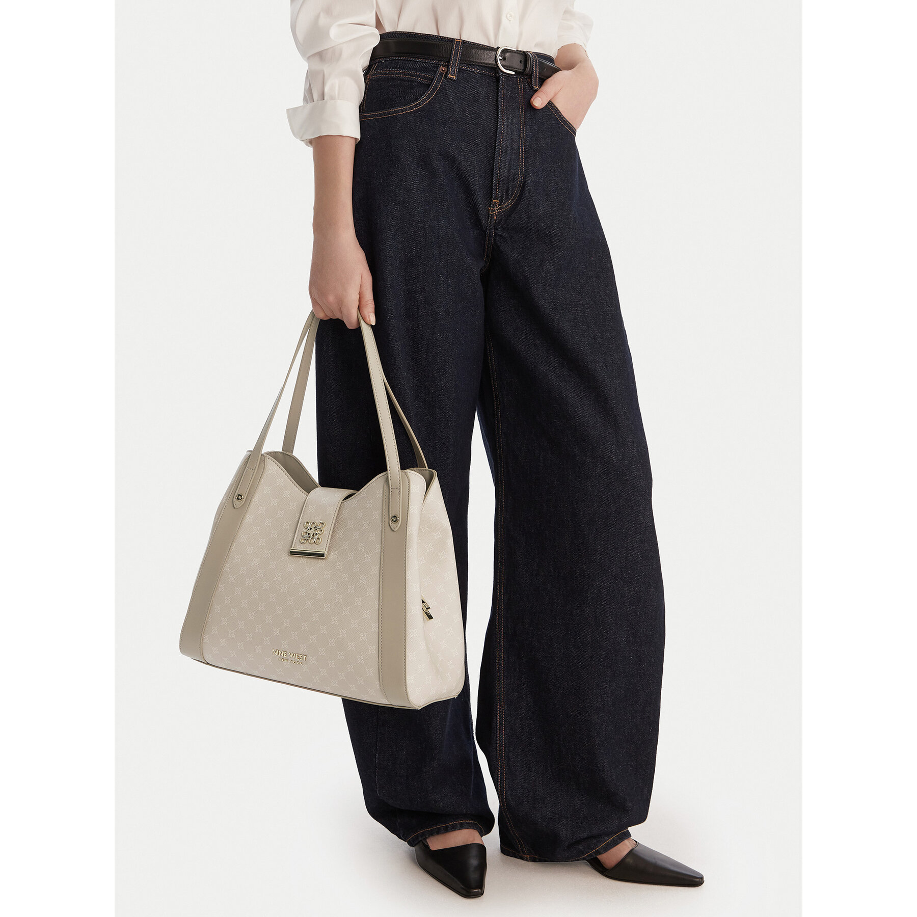 Nine West Torebka CEO-Onira-KY252 Szary